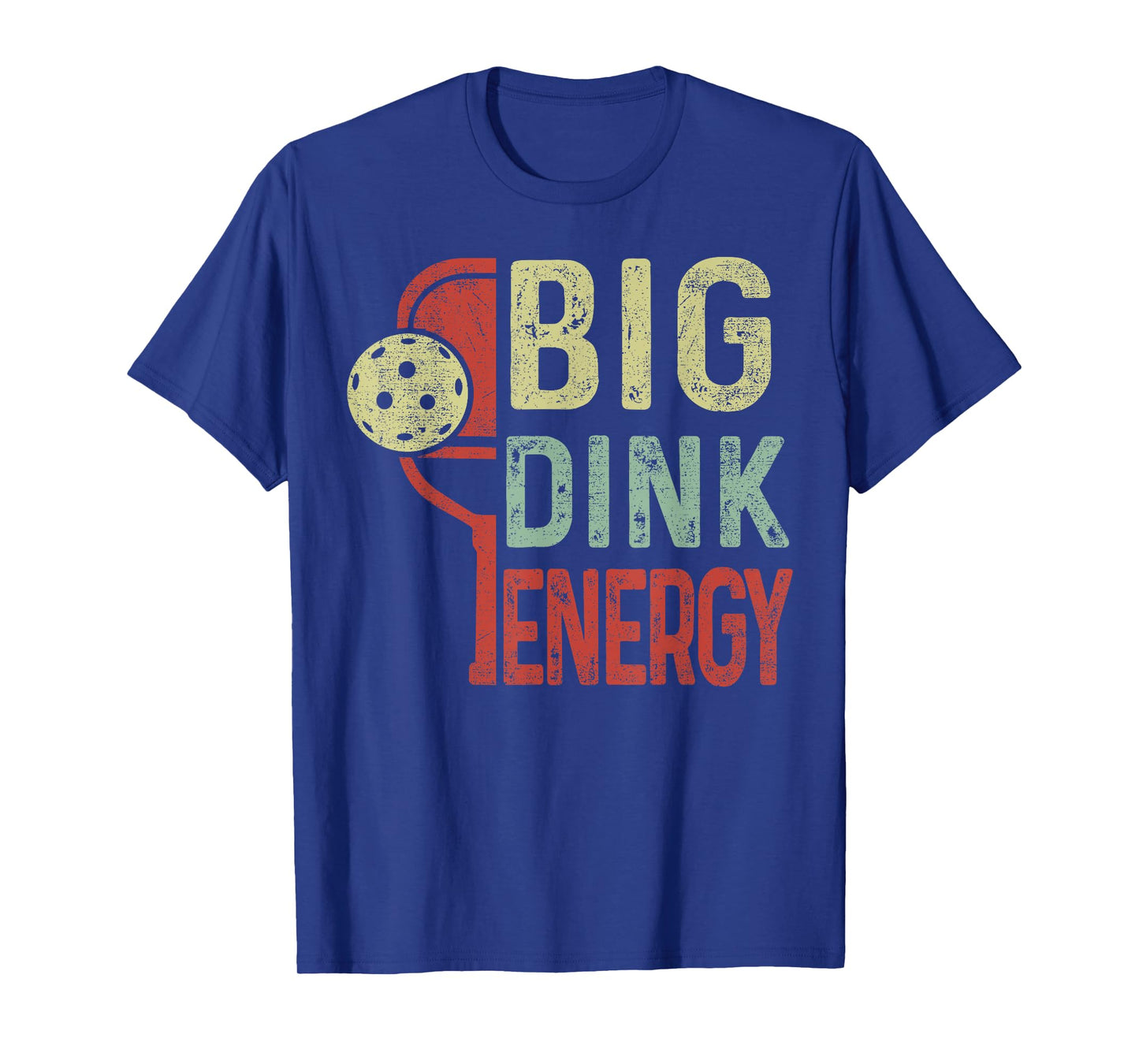 Funny Pickleball-Shirt Big Dink Energy Dad Men Women Vintage T-Shirt