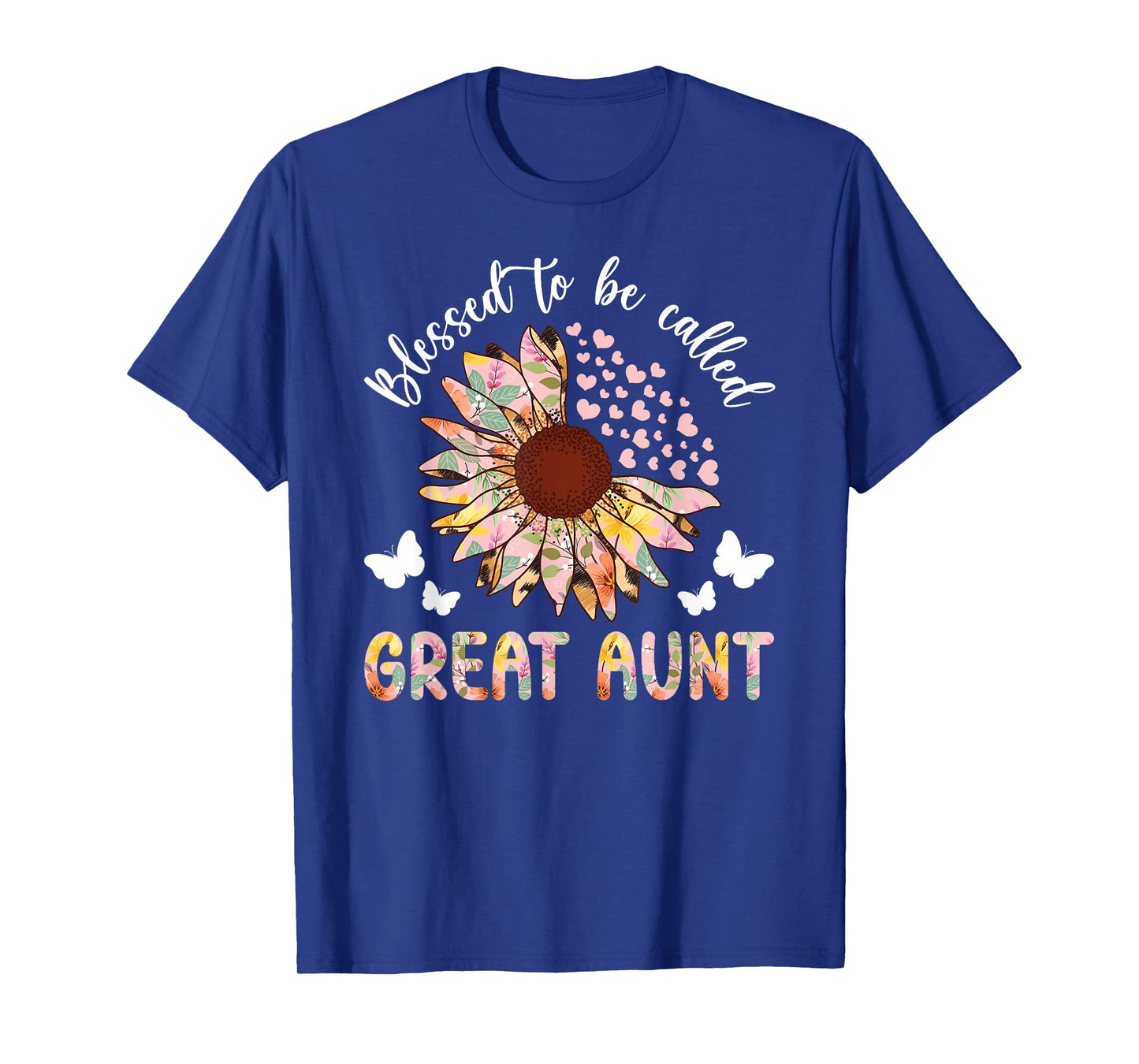 Blessed To Be Called Great Aunt Great Auntie T-Shirt