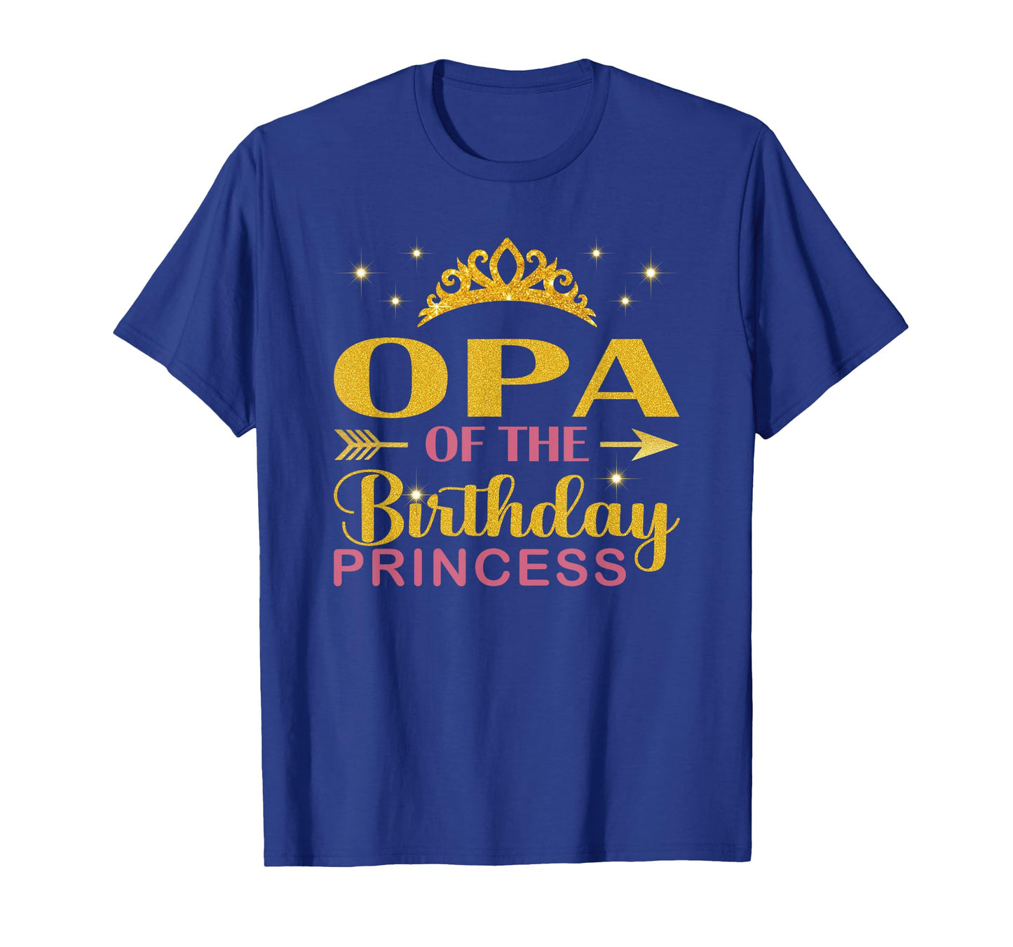 Opa Of The Birthday Princess Birthday Girl Kid Family T-Shirt