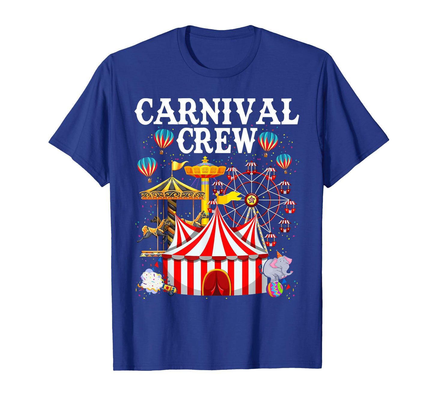 Carnival Crew for Birthday Theme Party Matching Family T-Shirt