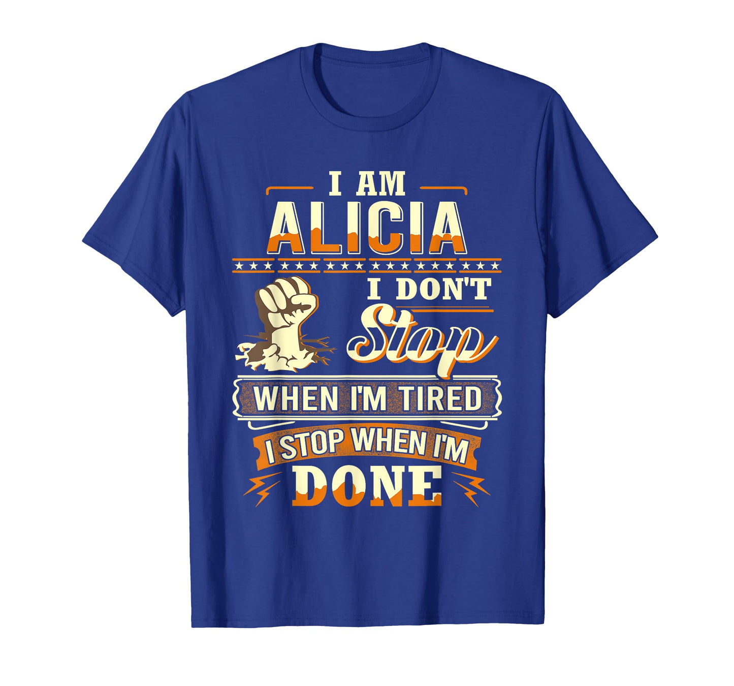 I am Alicia Shirt Personalized Alicia First Name T-Shirt