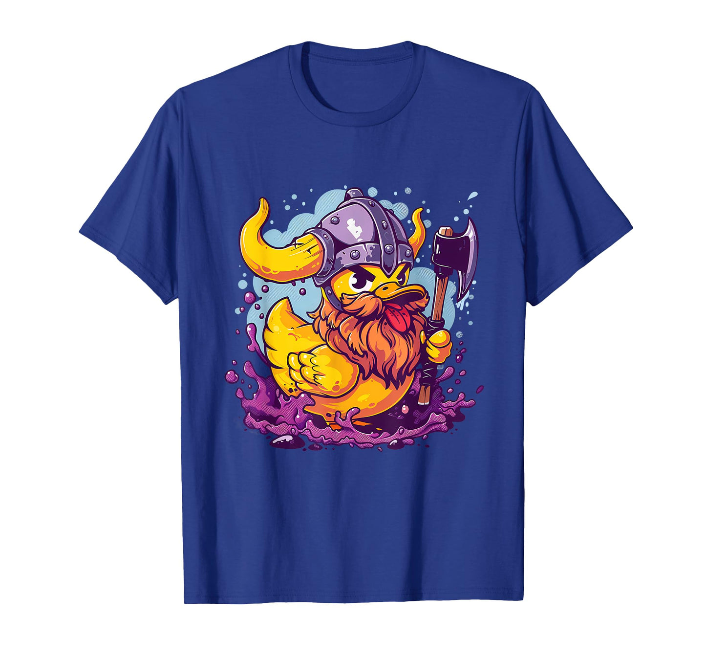 Rubber Duck Rubber Duckie Viking Duck Viking Helmet Vikings T-Shirt
