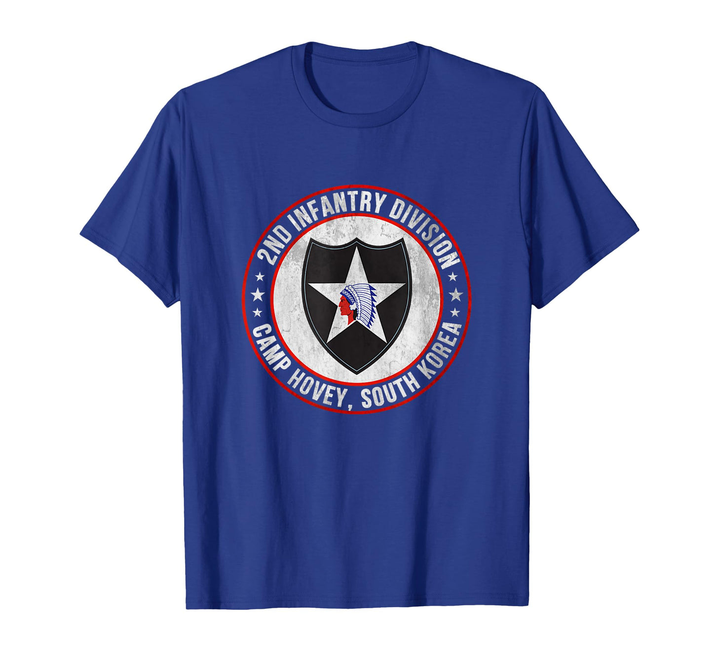 2nd Infantry Division Camp Hovey Korea Veteran Father Day T-Shirt