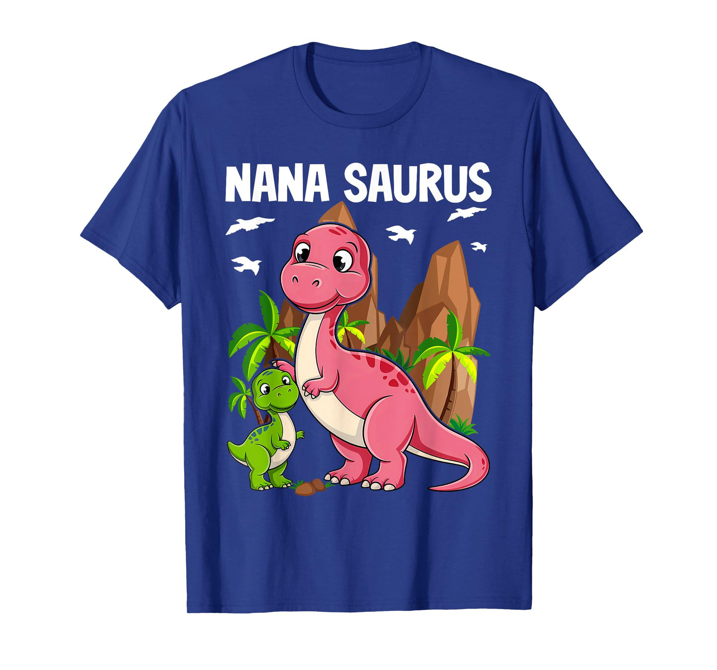 Cute Nana Saurus Nanasaurus Dinosaur for Grandmother T-Shirt