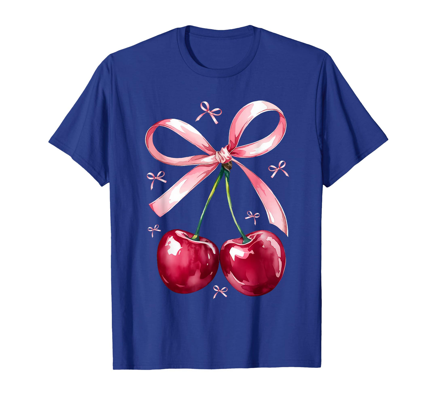 Coquette Cherry and Bow Kawaii Cherry Aesthetic Trendy T-Shirt
