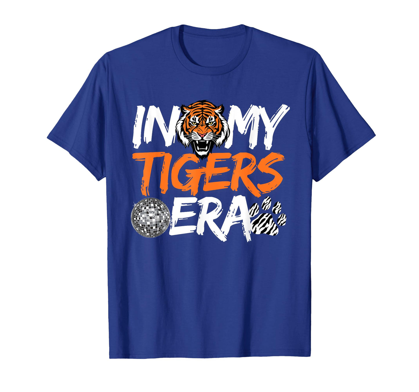In My Tigers Era Back to School Mascot Spirit Game Vintage T-Shirt