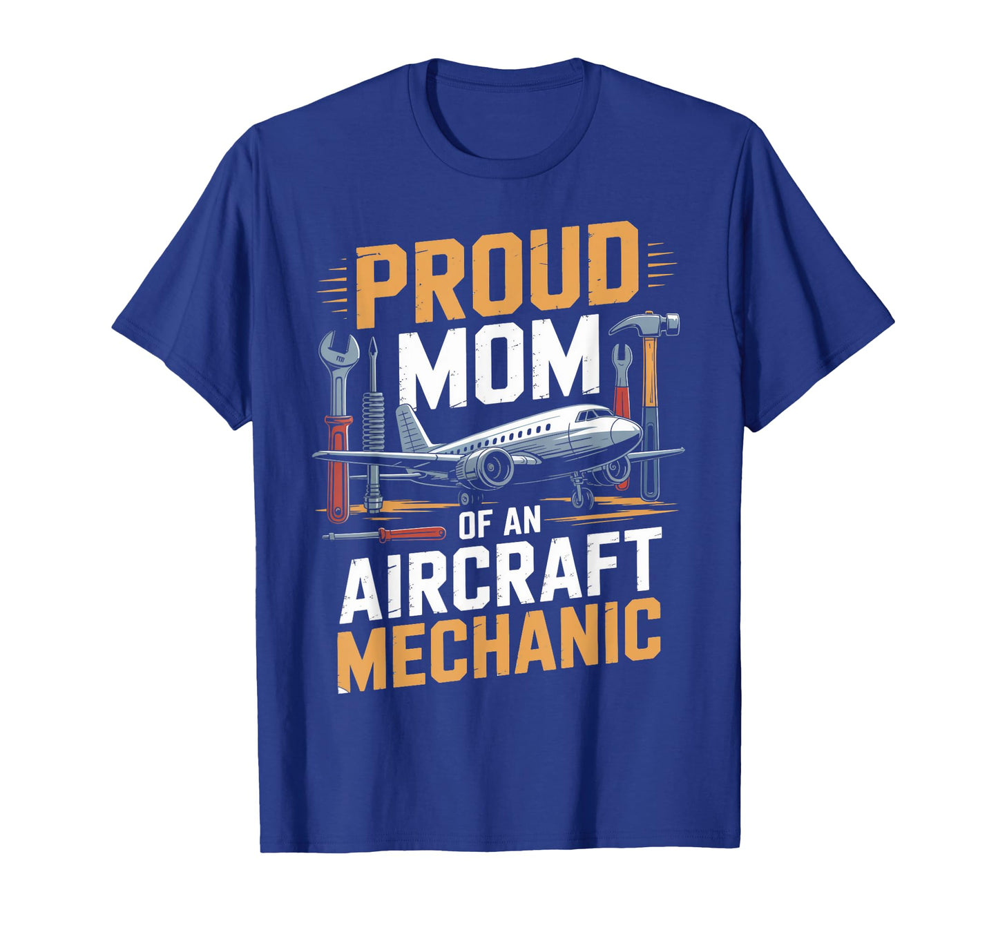 Mom Aircraft Mechanic Maintenance Plane Aircraft Technician T-Shirt