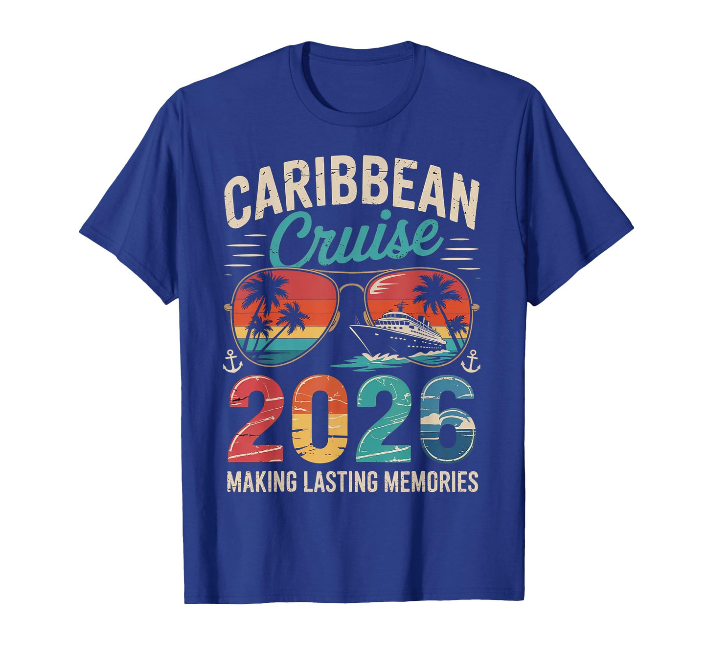 Caribbean Cruise 2026 Vacation Trip Matching Family Group T-Shirt