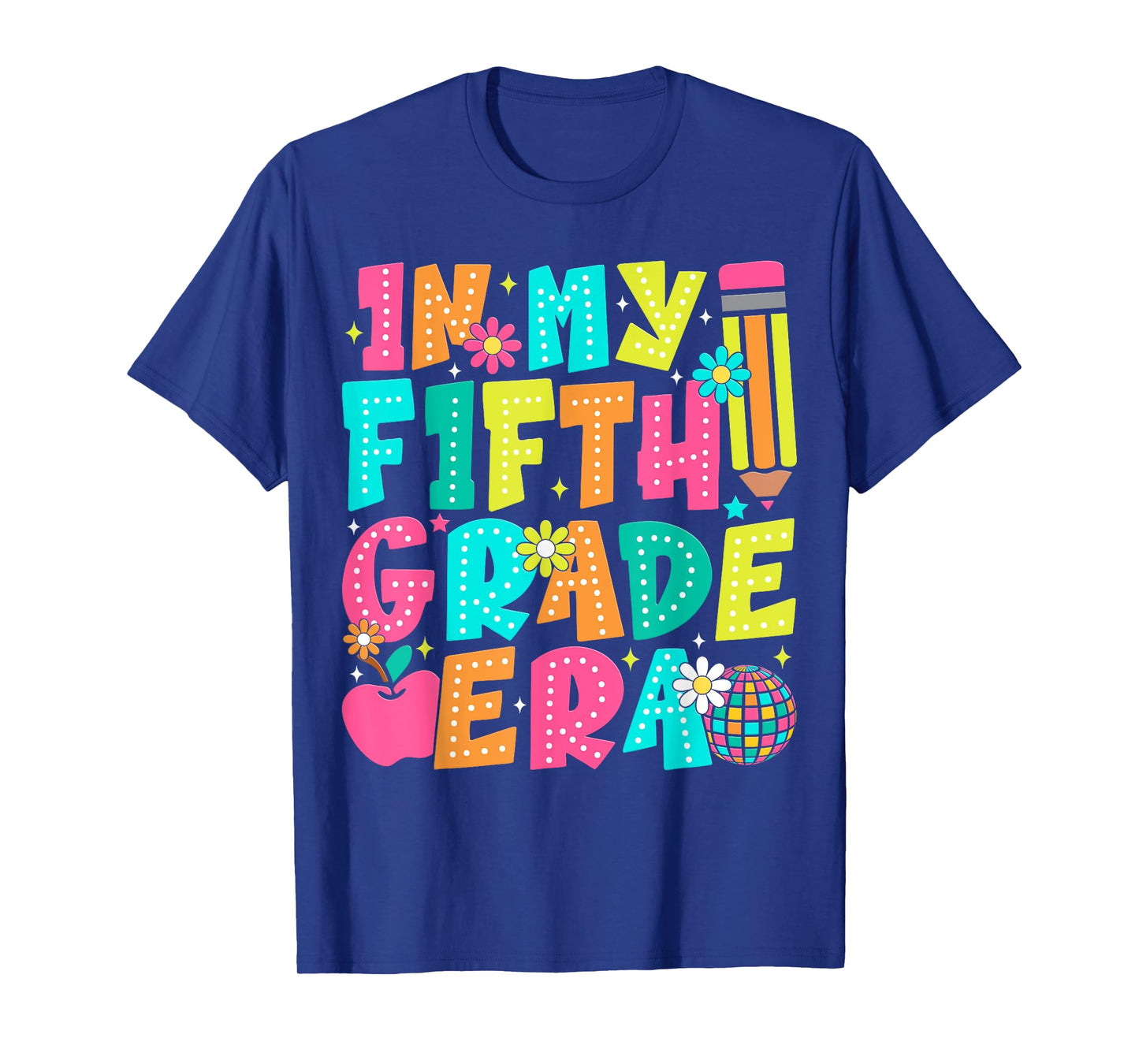 In My Fifth Grade Era Teacher Kids 5th Grade Back To School T-Shirt