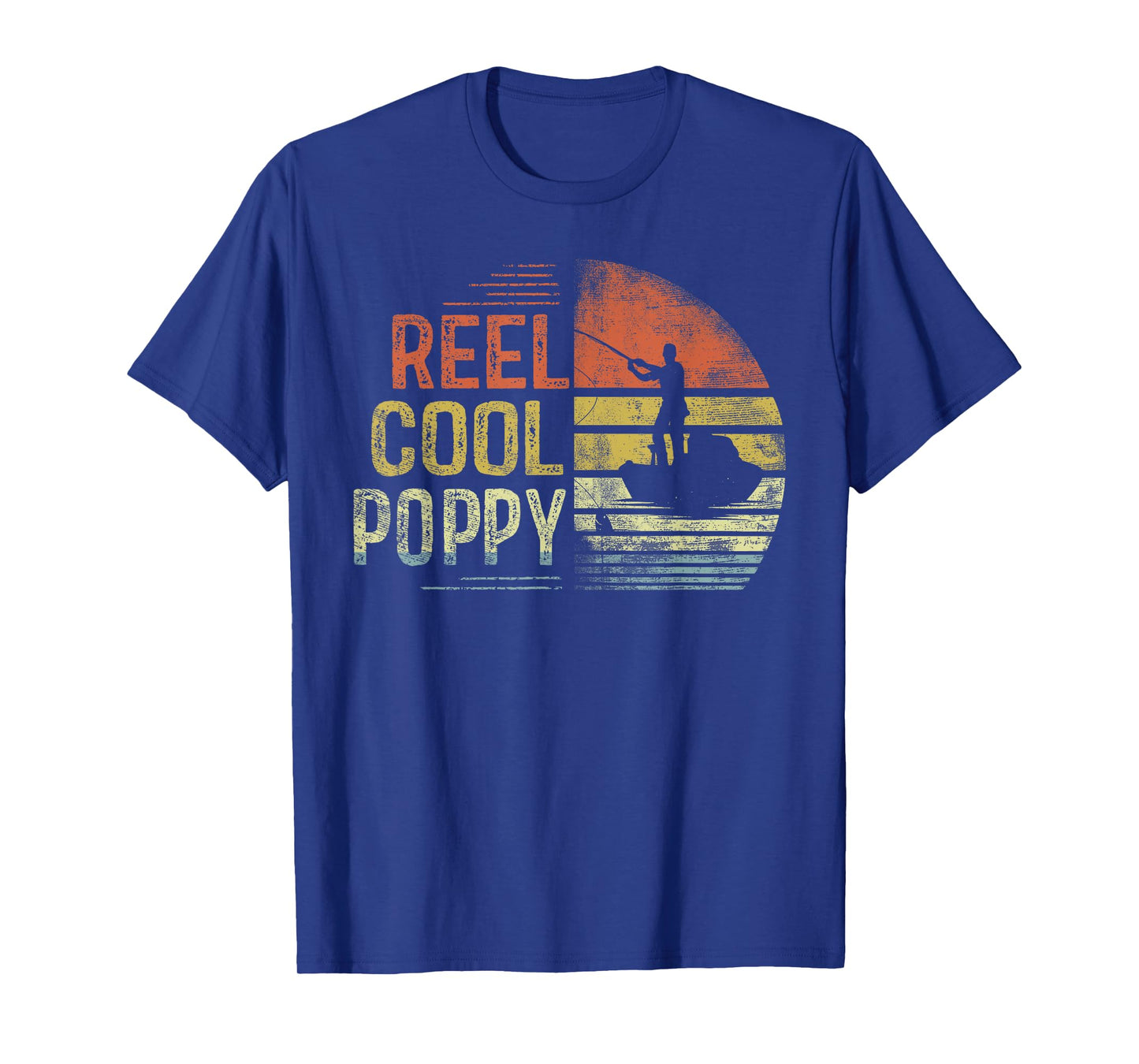 Reel Cool Poppy Fishing Gifts Poppy Birthday Vintage T-Shirt