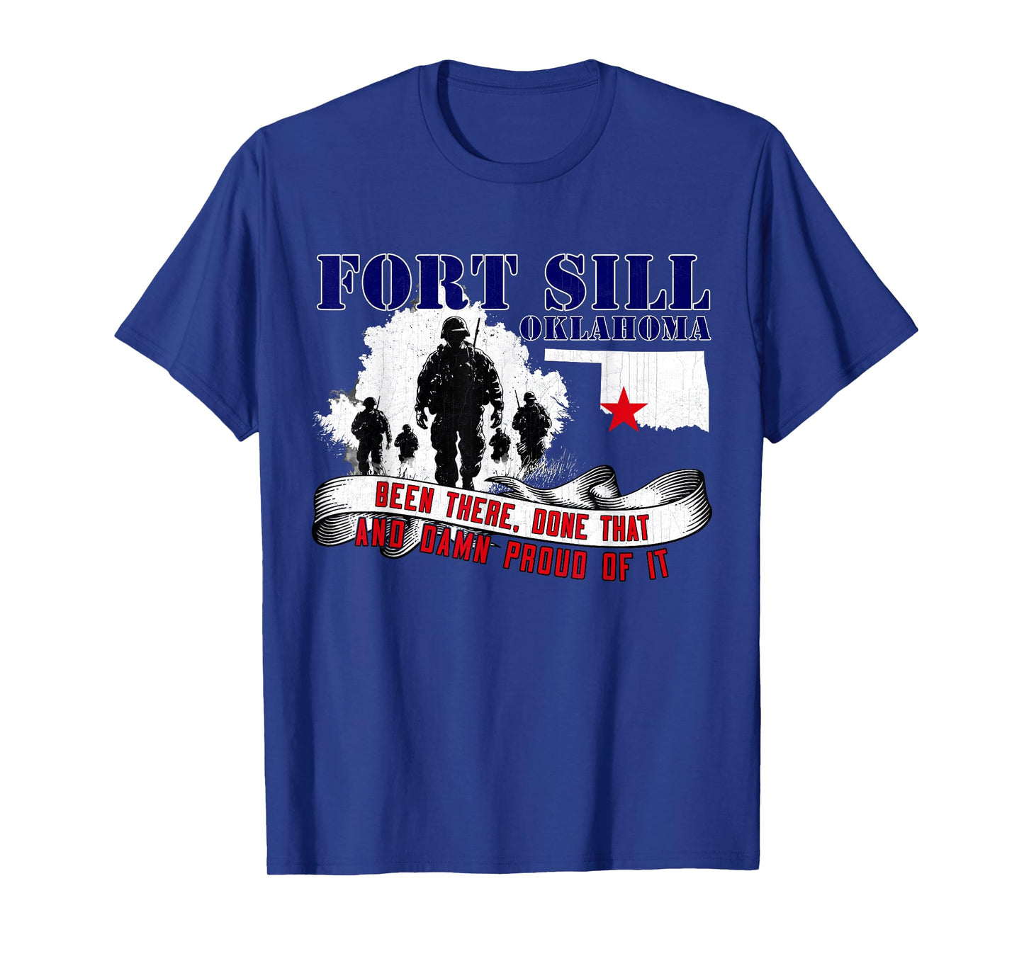 Fort Sill Oklahoma US Military Base Veterans Day Gifts T-Shirt