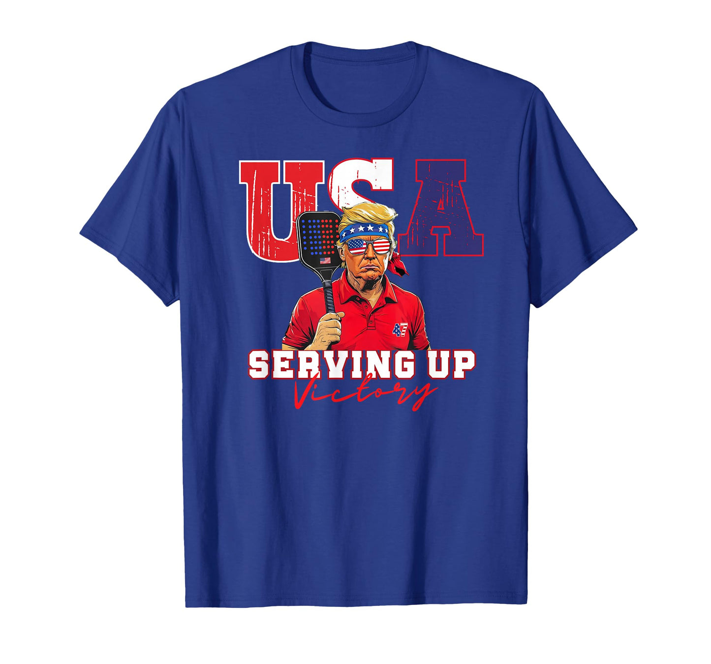 USA Pickleball Players Trump & Pickleball Apparel Patriotic Trump & Pickleball T-Shirt