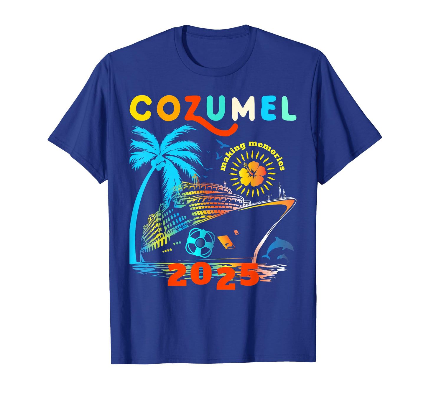 Cozumel Cruise 2025 Cruising Mexico Cozumel Family Matching T-Shirt