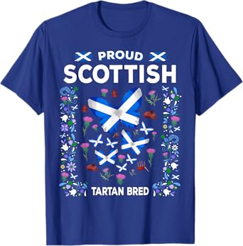 Scottish Highlands Outfit Idea For Toddlers & Kids Scotland T-Shirt