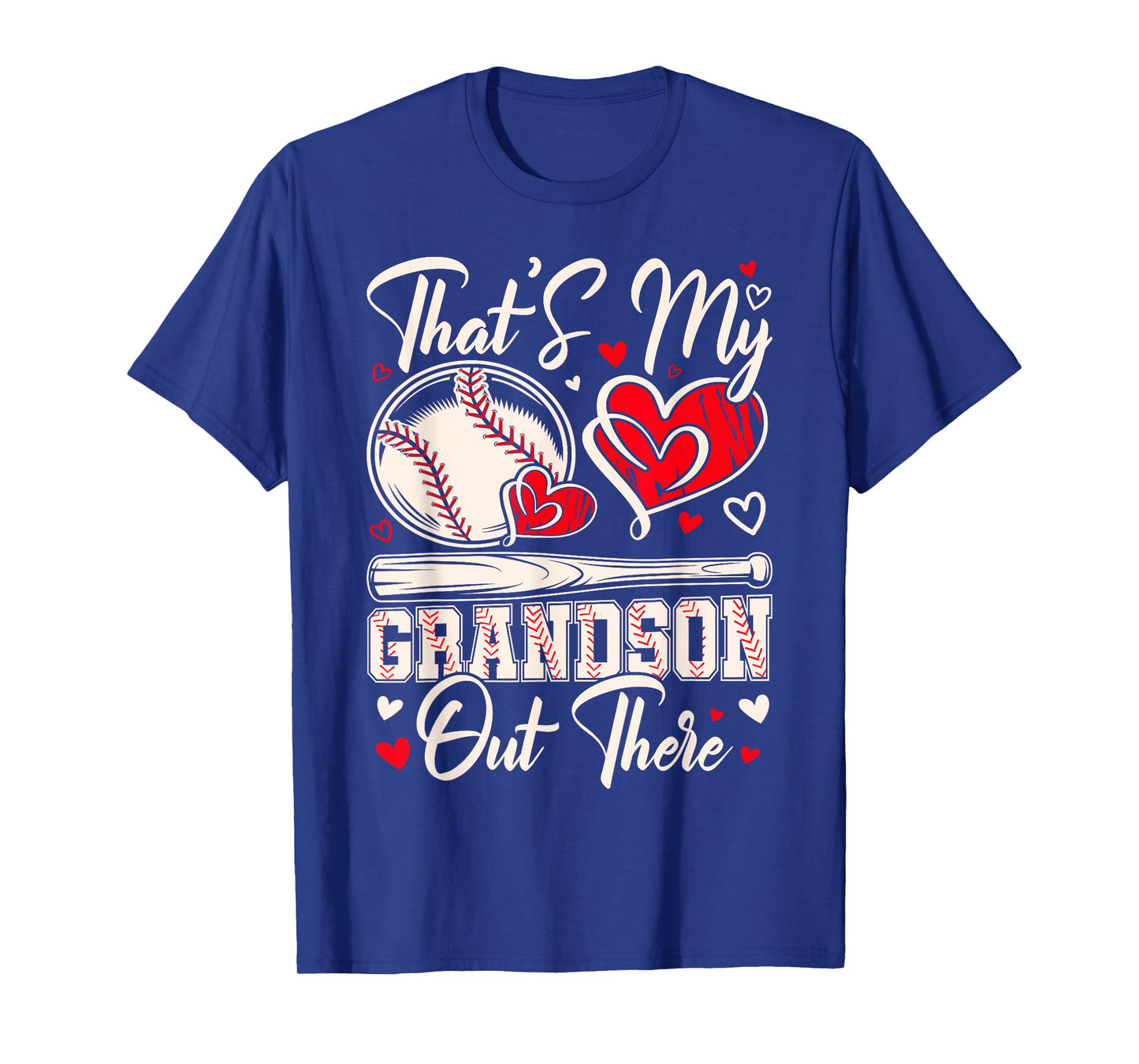 That's My Grandson Out There Baseball Grandma Mothers Day T-Shirt