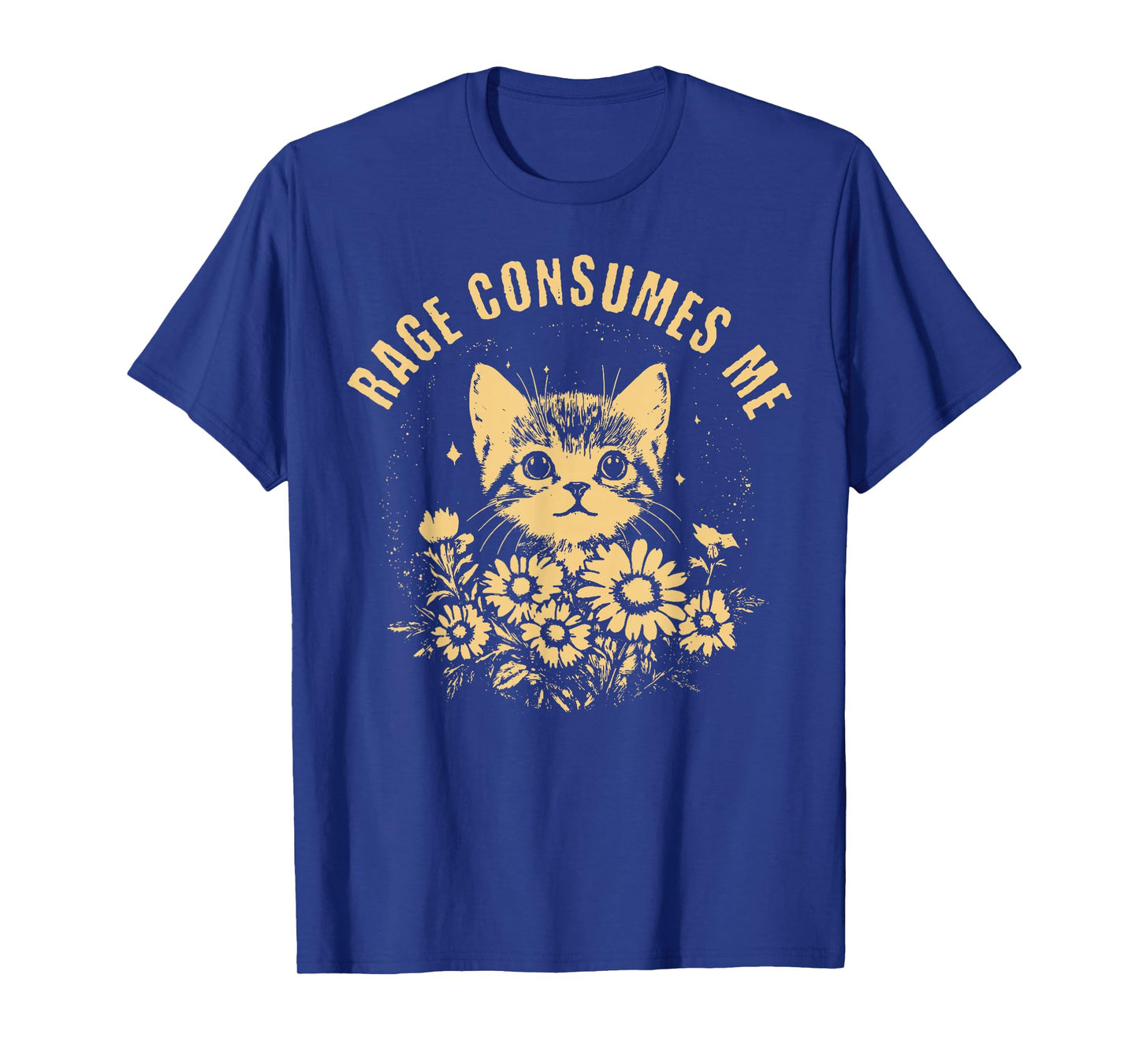 Rage Consumes Me Cute Cat Meme T-Shirt