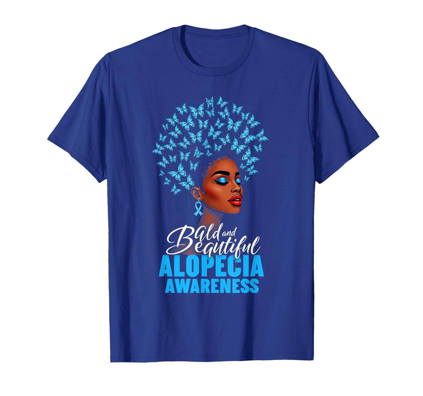Alopecia Hair Loss Alopecia Areata Awareness T-Shirt