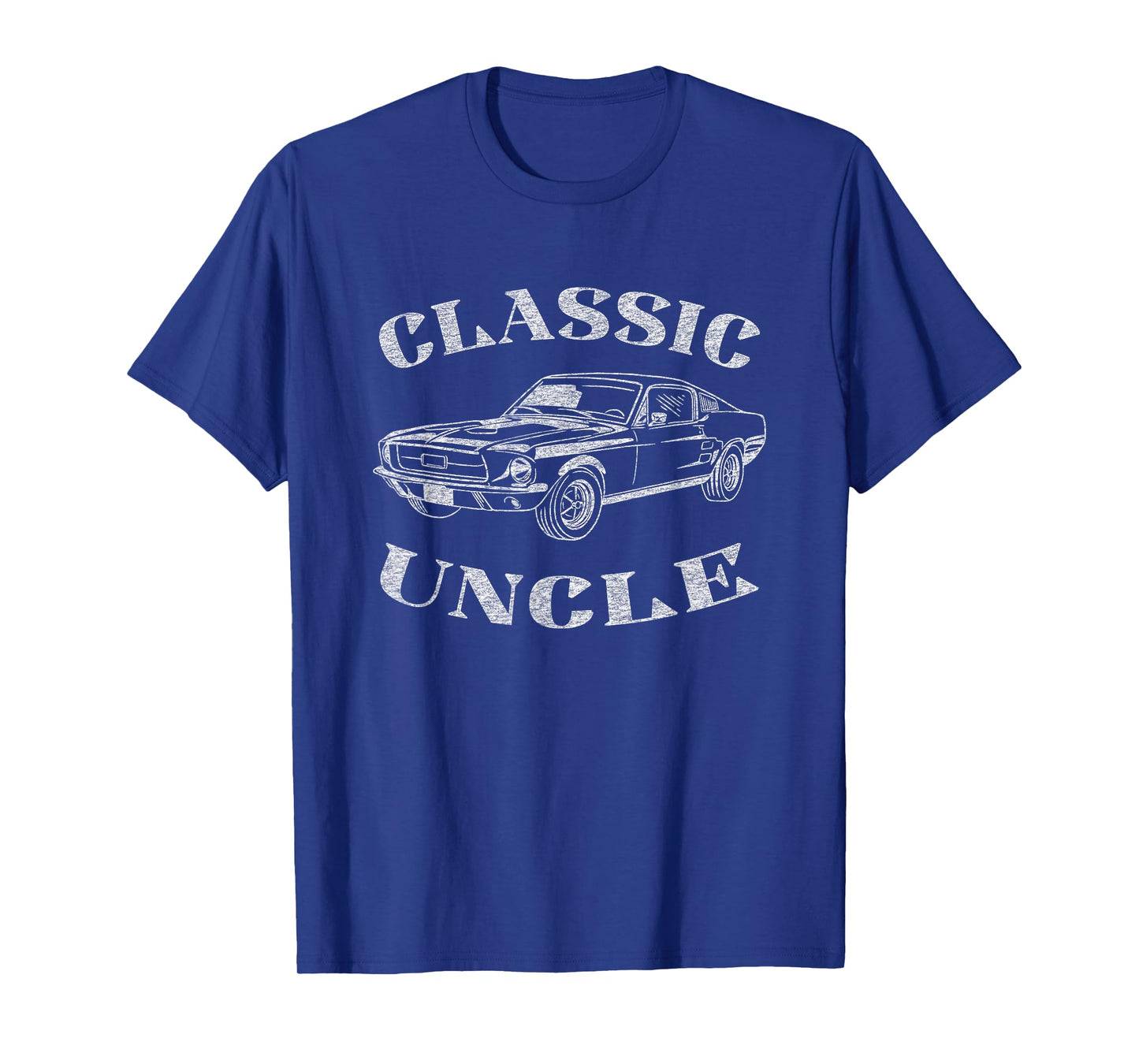 Funny Uncle Saying Classic Car Graphic T-Shirt