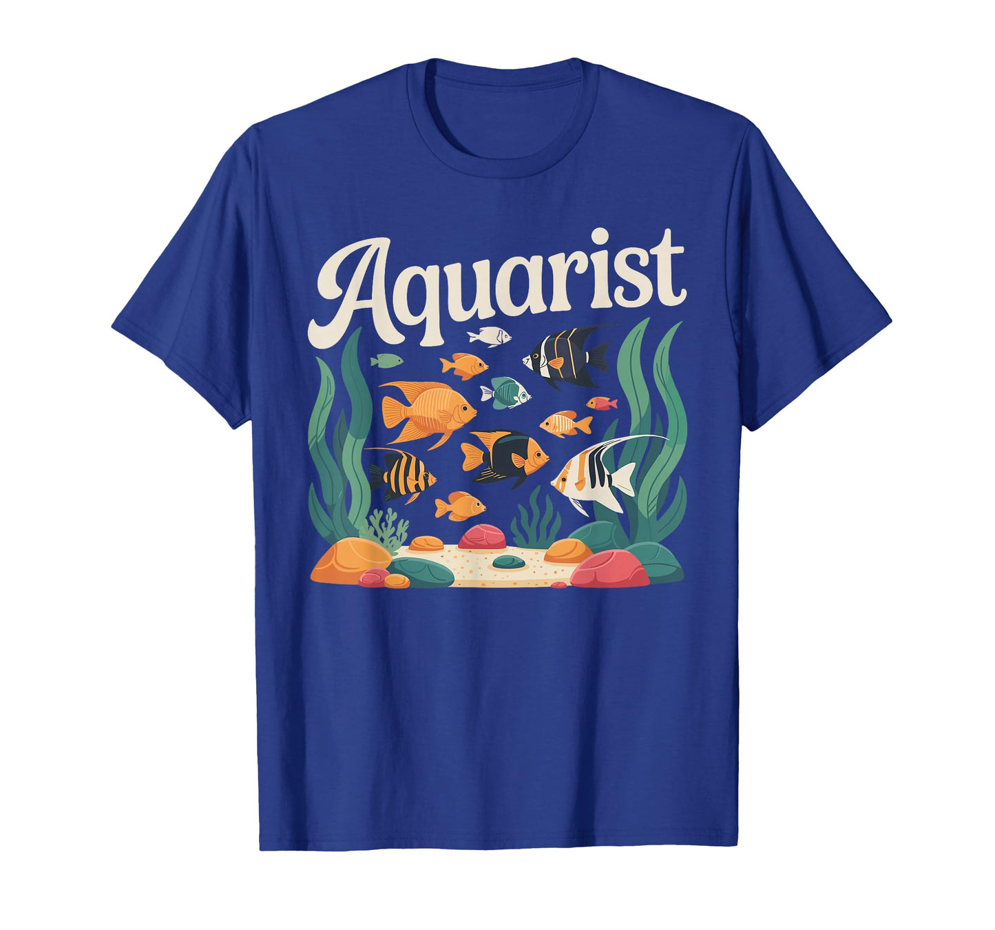 Aquarium Art for Men Women Fish Lover Fish Tank Enthusiast T-Shirt