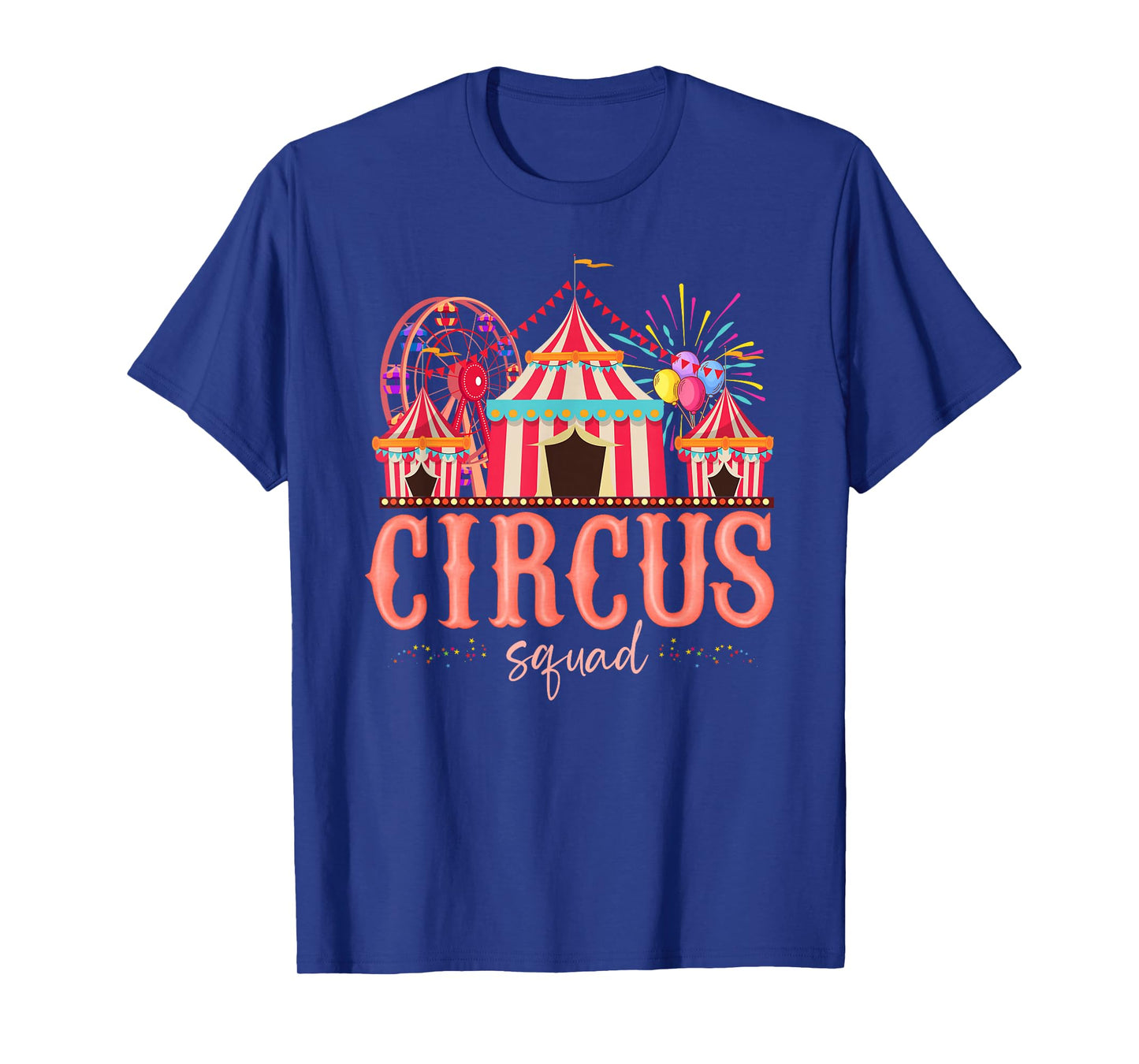 Carnival Staff Circus Matching Squad Birthday Happy Holiday T-Shirt