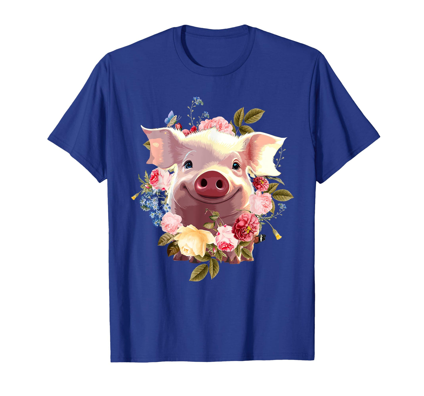 Cute Pig Lover Art For Women Girls Unique Piggy Pig Related T-Shirt
