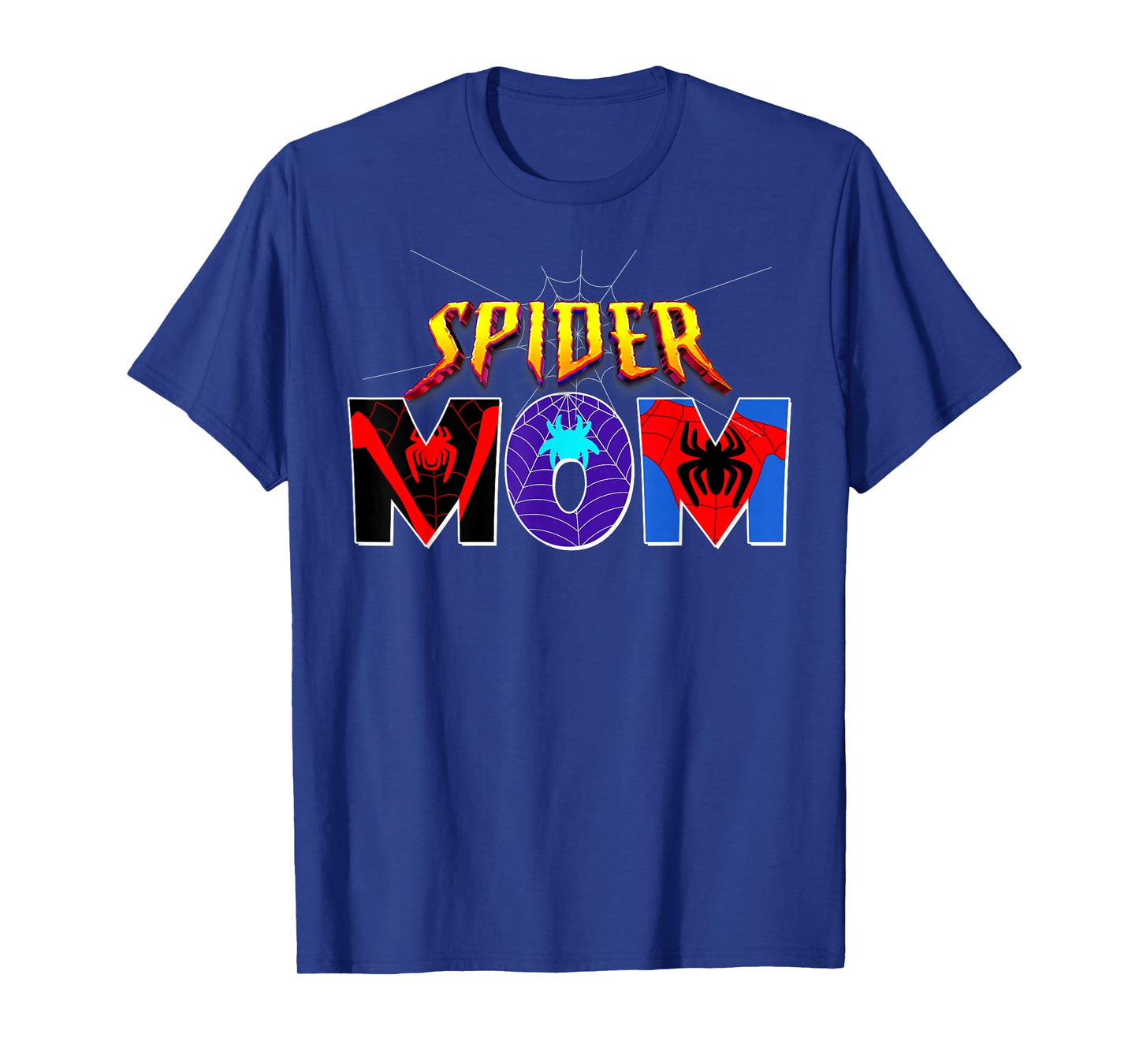 Spider Mom Mother's Day Shirt Matching Birthday & Halloween T-Shirt