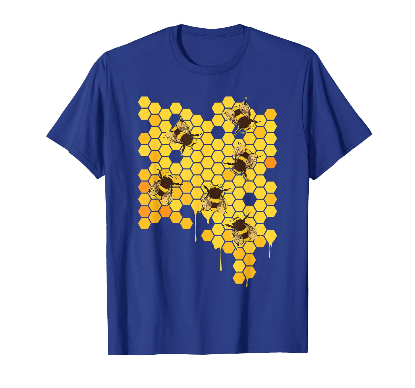 Honey Bee Hive Honeycomb Beekeeping Beekeeper Gift T-Shirt