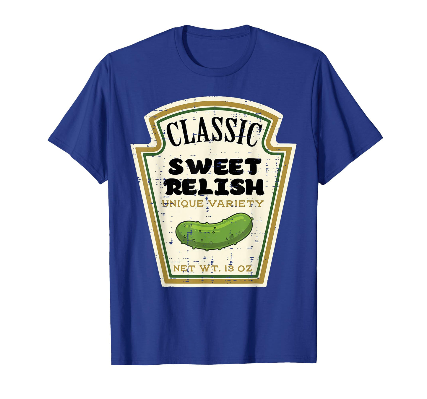 Halloween Pickle Sweet Relish Condiment Costume Men Women T-Shirt
