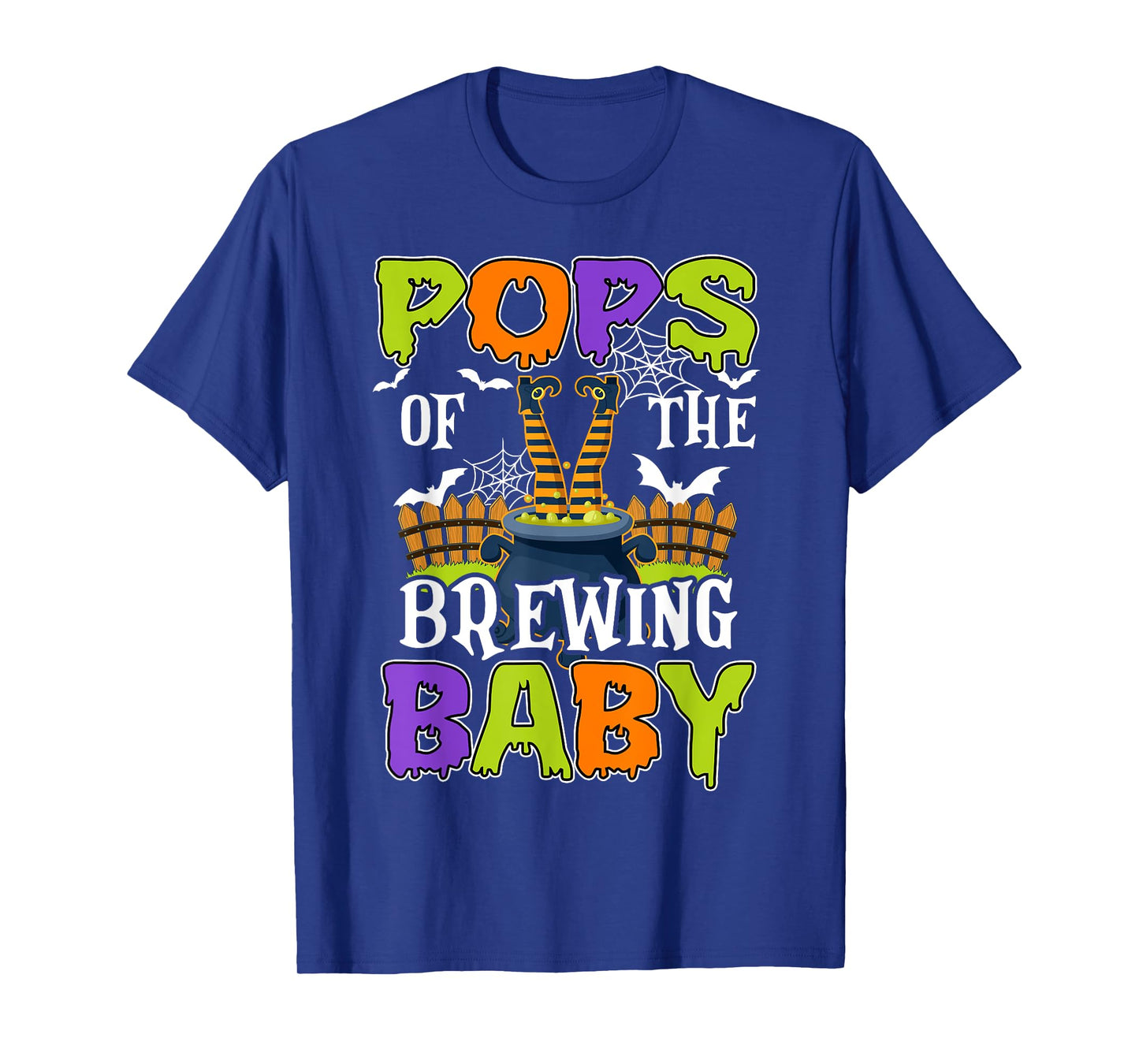 Pops Of The Brewing Baby Halloween Witch Baby Funny T-Shirt