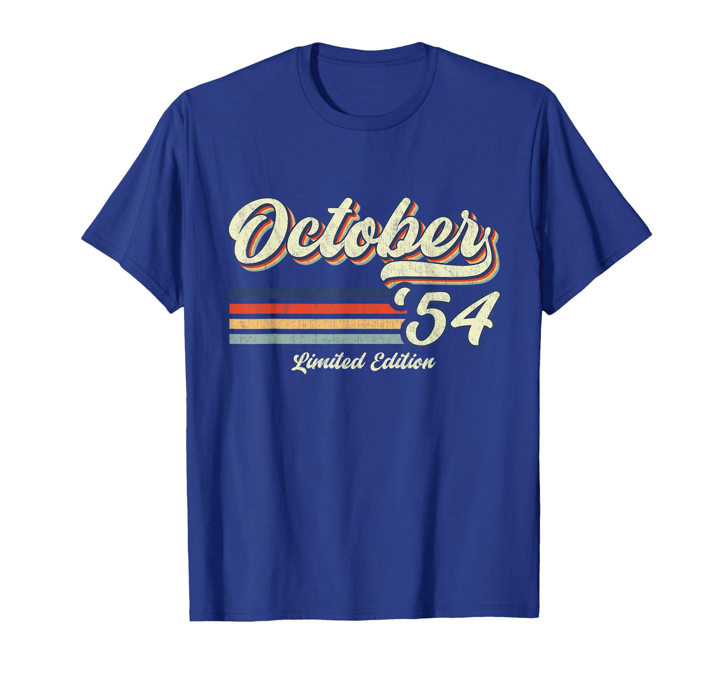 October 1954 Limited Edition 71st Birthday 71 Year Old Gifts T-Shirt
