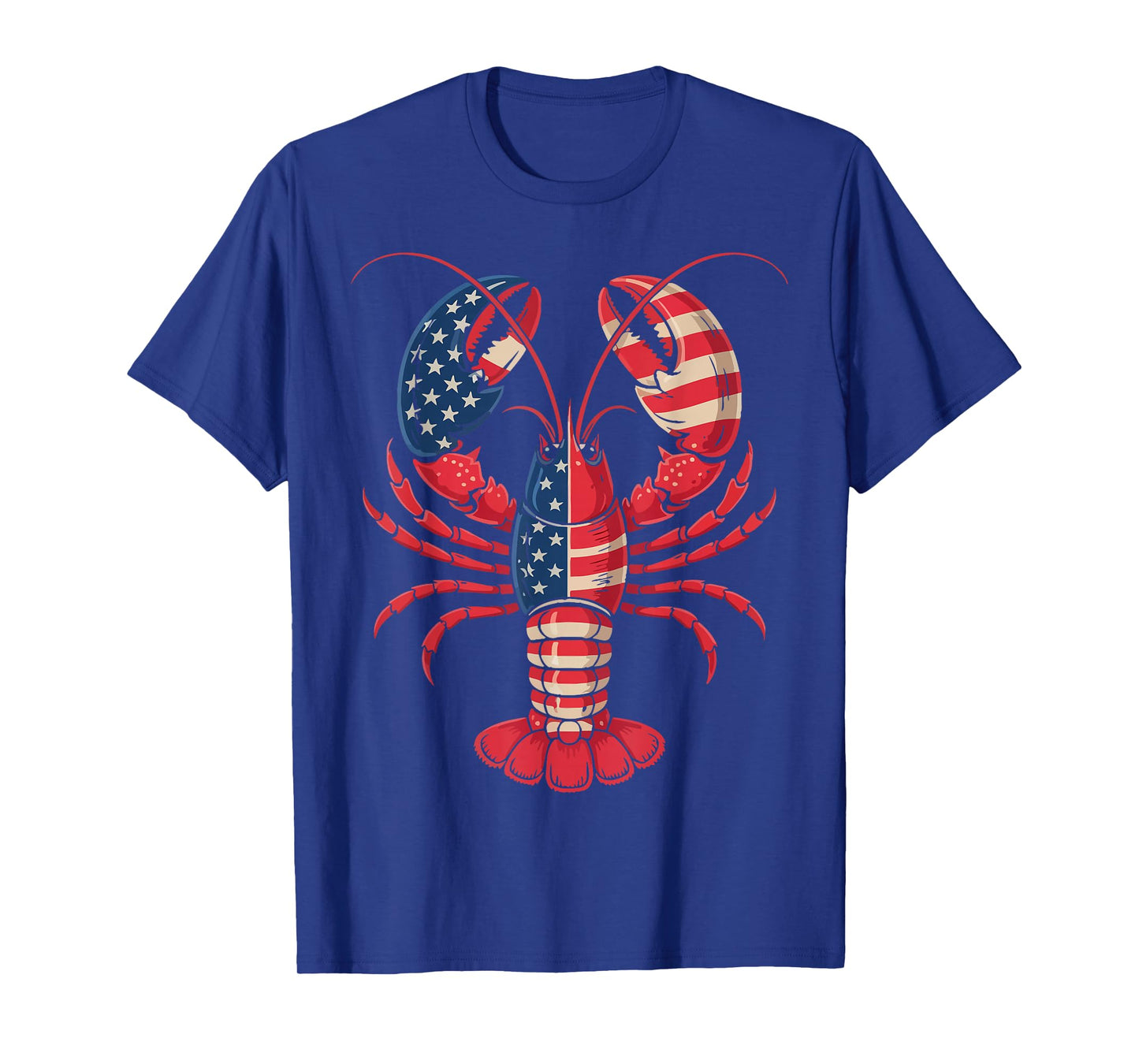 American Flag Lobster Patriotic Crawfish Season 4th of July T-Shirt