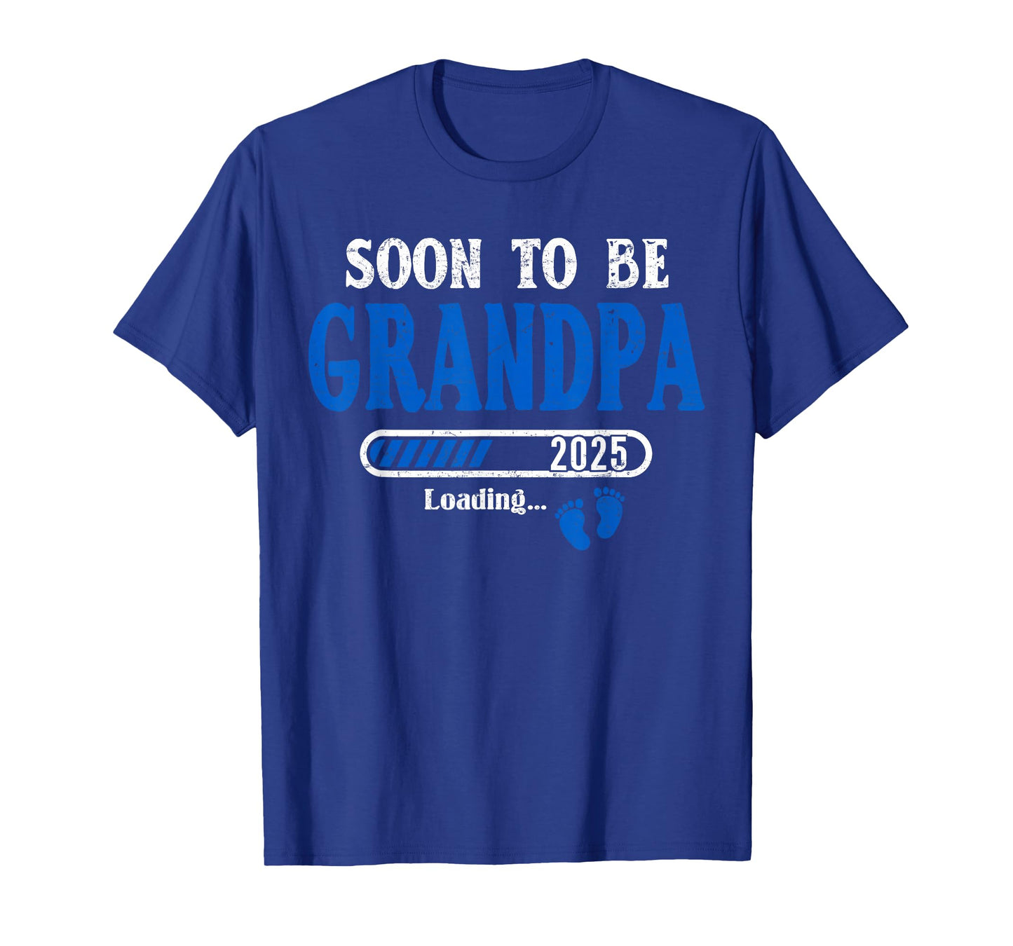 Mens Soon To Be Grandpa est.2025 New Grandpa Pregnancy T-Shirt