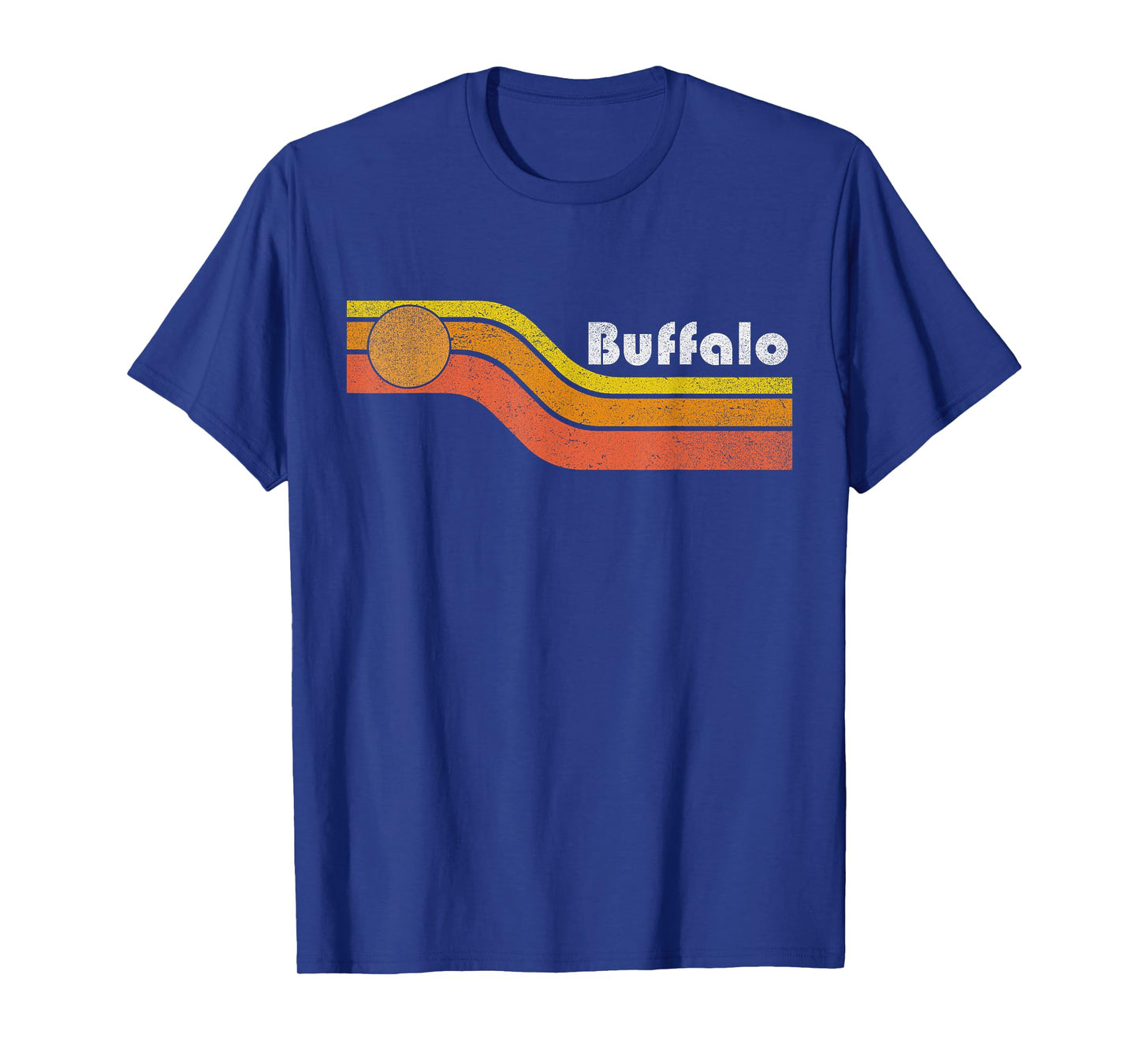 Buffalo - Vintage Men Women 70s 80s Graphic Cool Retro T-Shirt