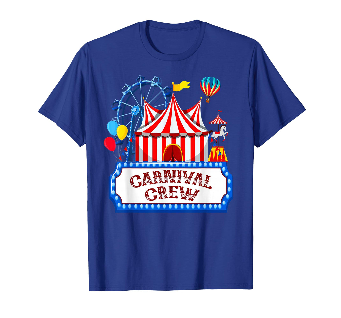 Carnival Crew for Birthday Theme Party Matching Family T-Shirt