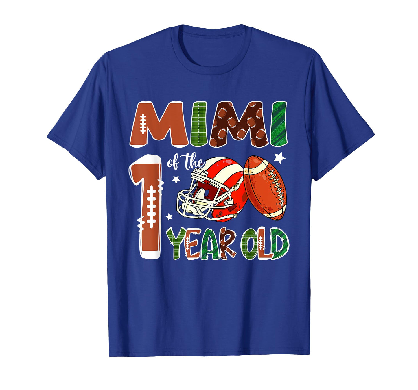 Mimi Of The 1 Year Old Football Themed 1st Birthday Party T-Shirt