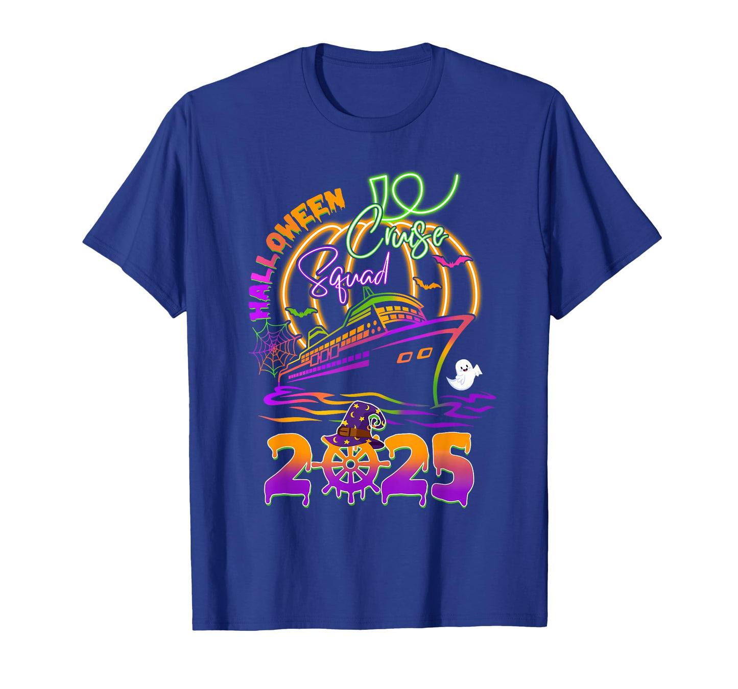 Halloween Cruise Squad 2025 Matching Family Cruising Season T-Shirt