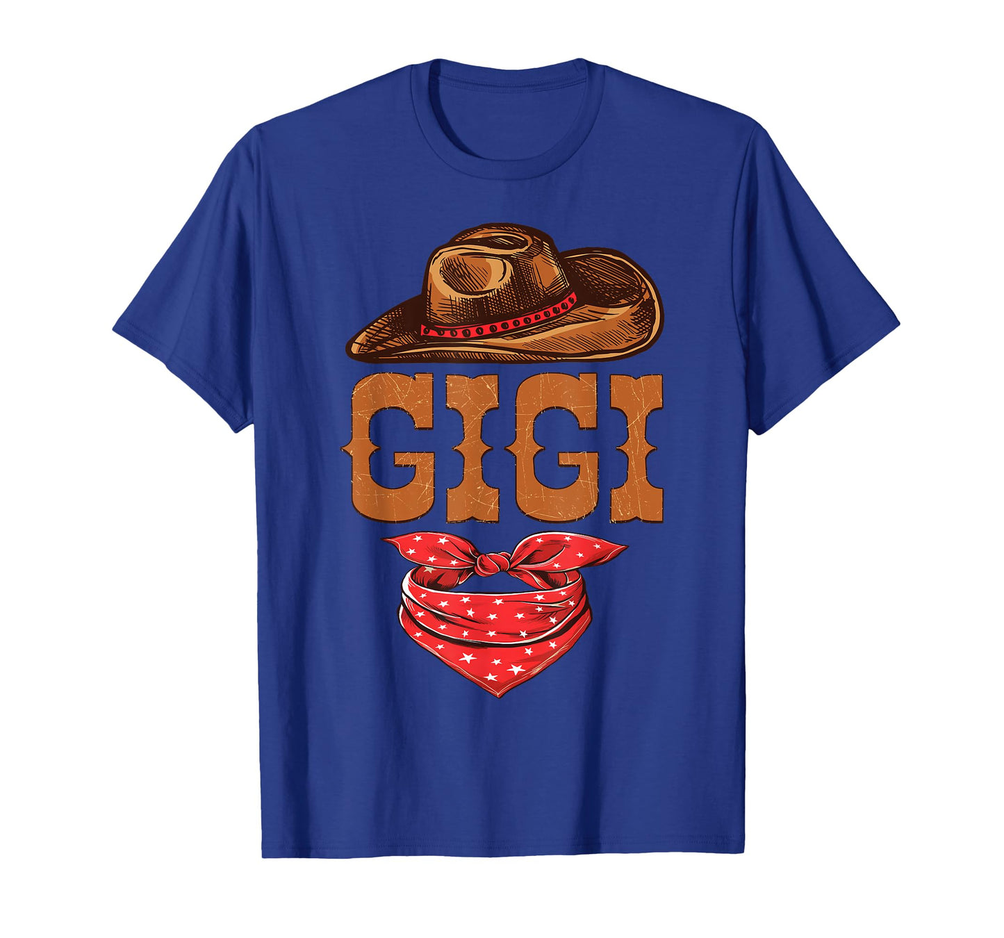 Gigi Grandma Western Birthday Cowboy Cowgirl Family Matching T-Shirt