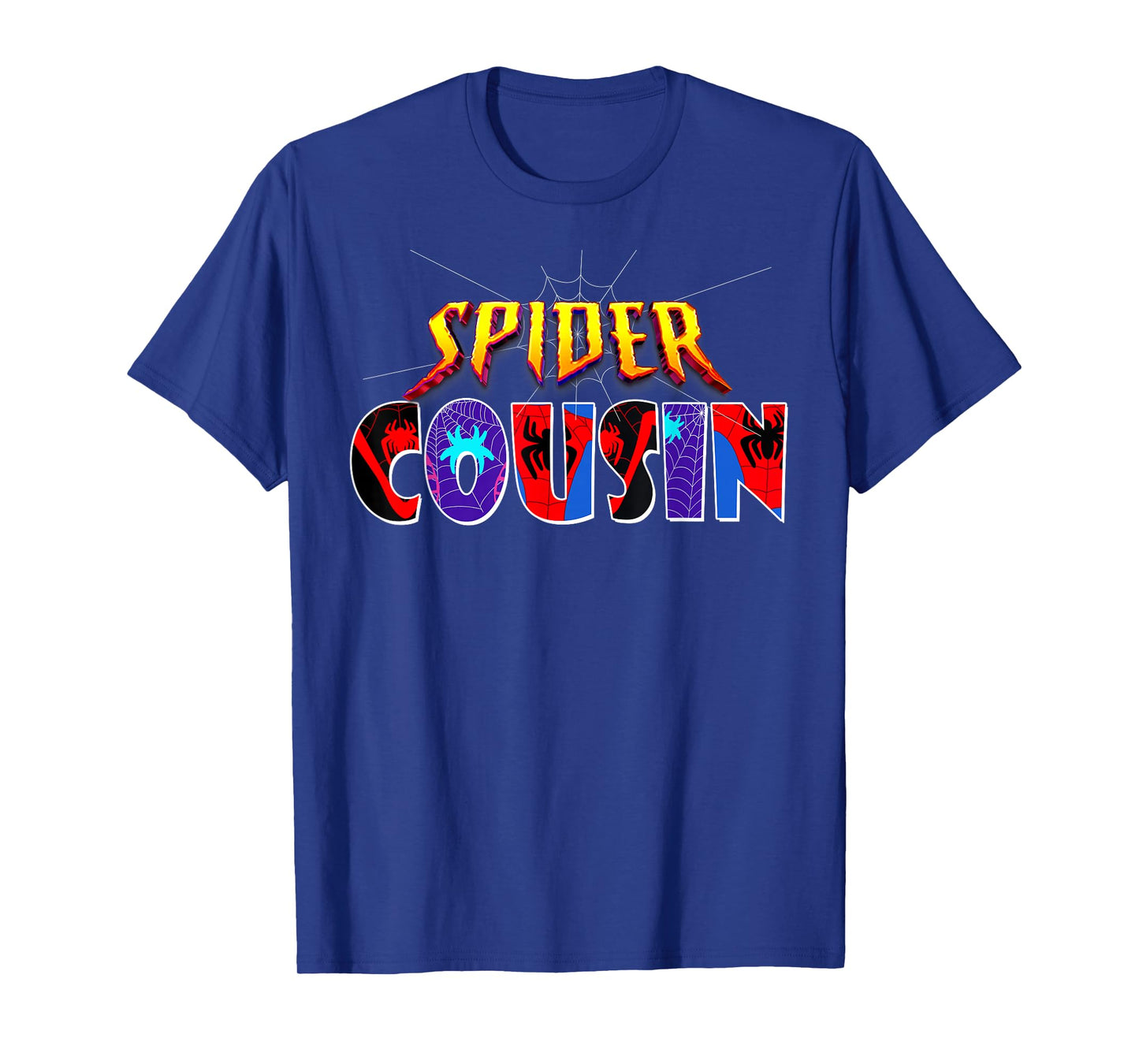 Spider Cousin Shirt Family Birthday Party Halloween Costumes T-Shirt