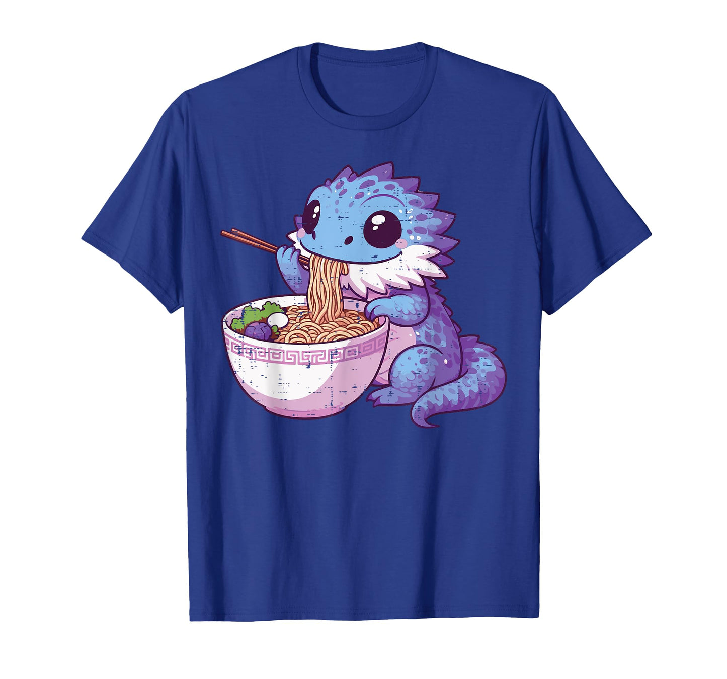 Bearded Dragon Ramen Cute Japanese Beardie Kids Women Men T-Shirt