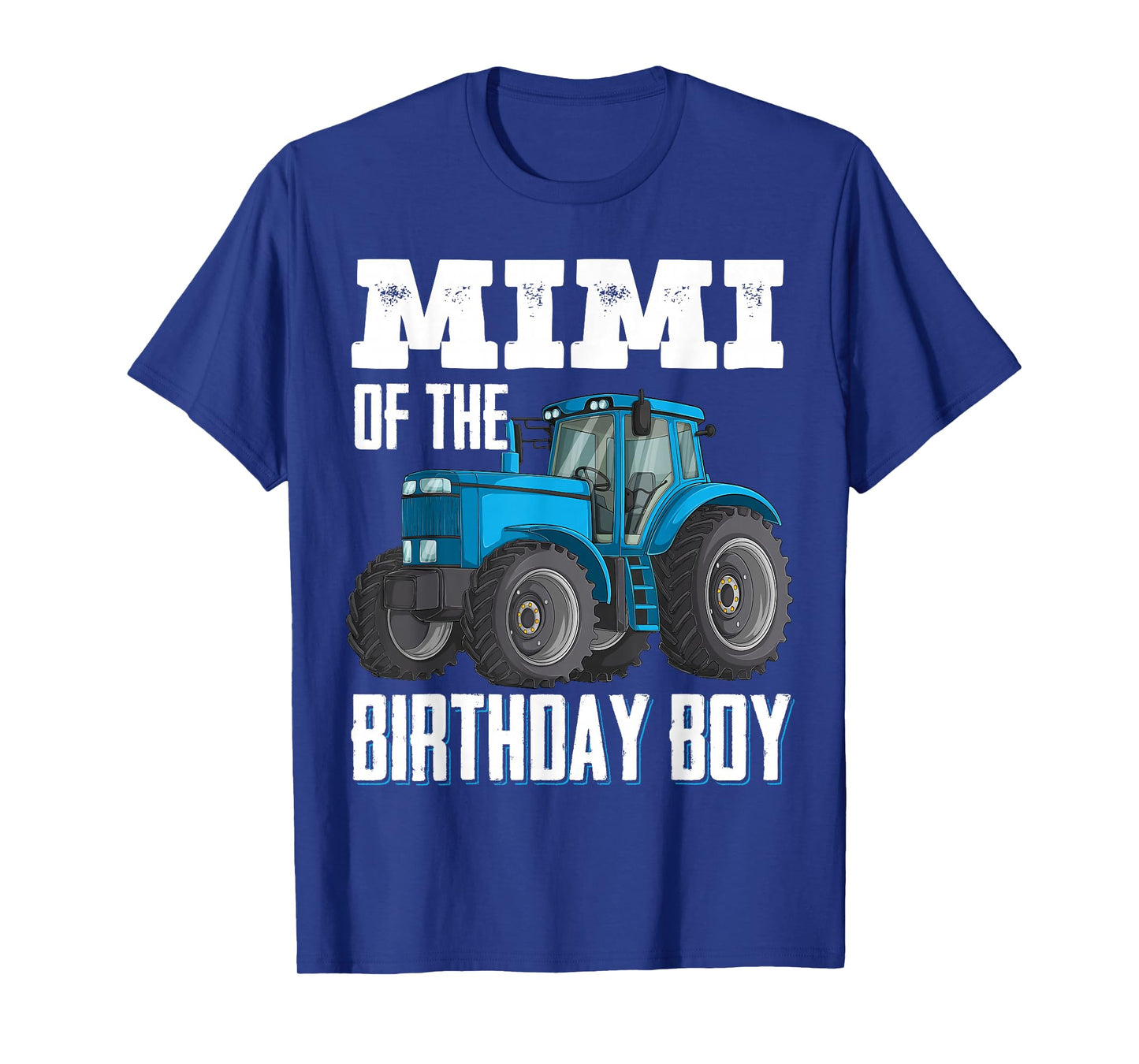 Mimi Of The Birthday Boy Family Tractors Farm Trucks Bday T-Shirt