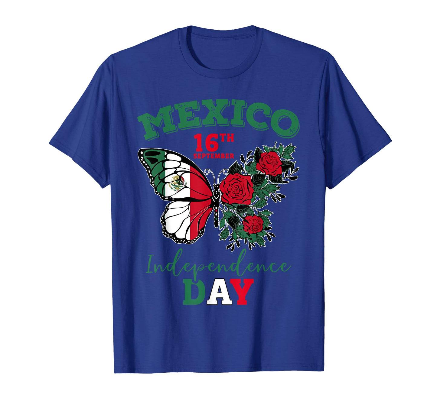 Mexican Mexico Flag Independence Day September 16th T-Shirt