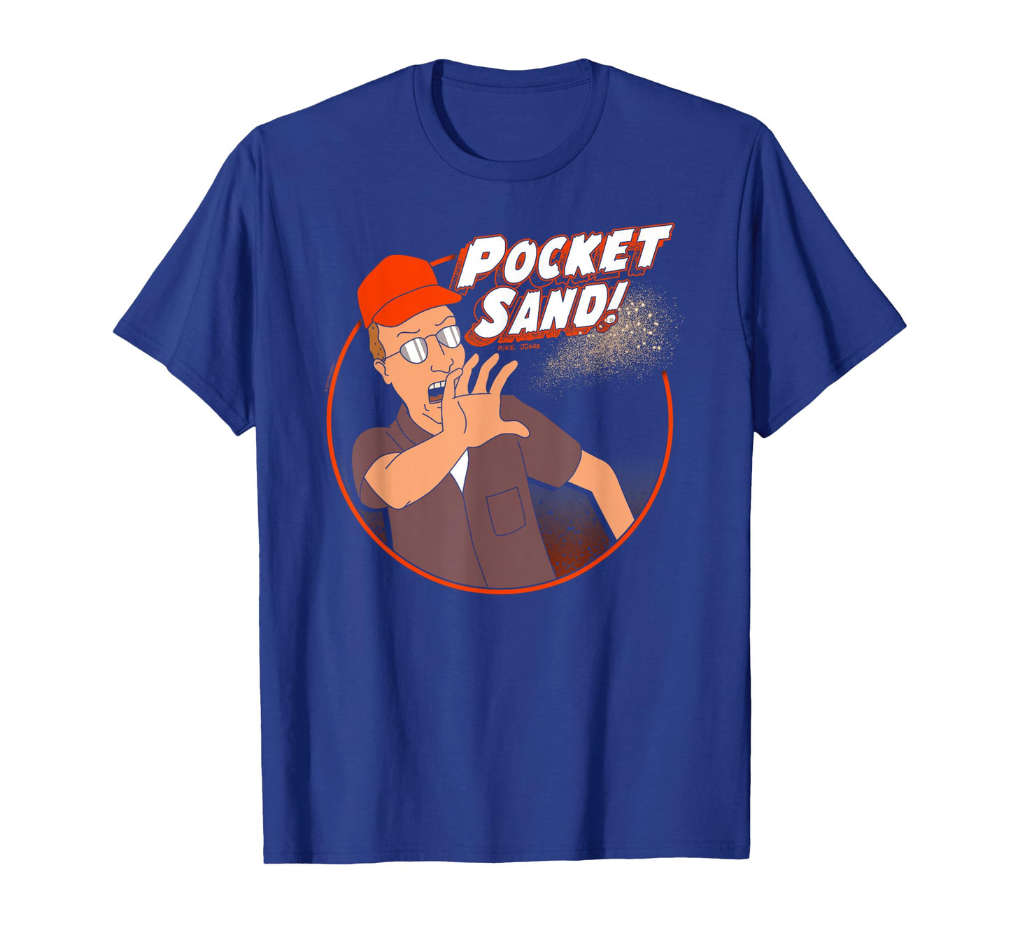 King of the Hill Dale Gribble Pocket Sand Cartoon T-Shirt