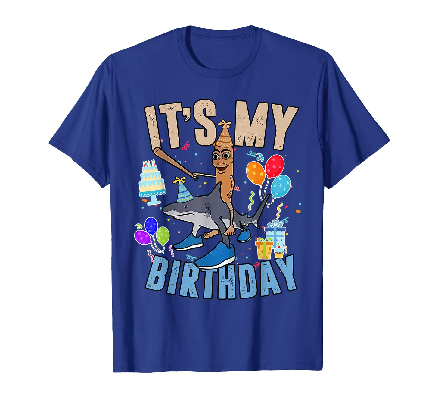 It's My Birthday Boy Tung Tung Tung Sahur Tralalero Tralala T-Shirt