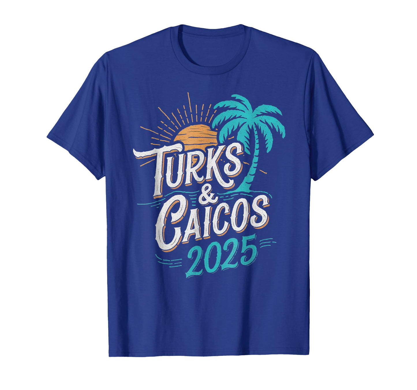 Turks Caicos 2025 Family Trip Friends Group Vacation 2025 T-Shirt