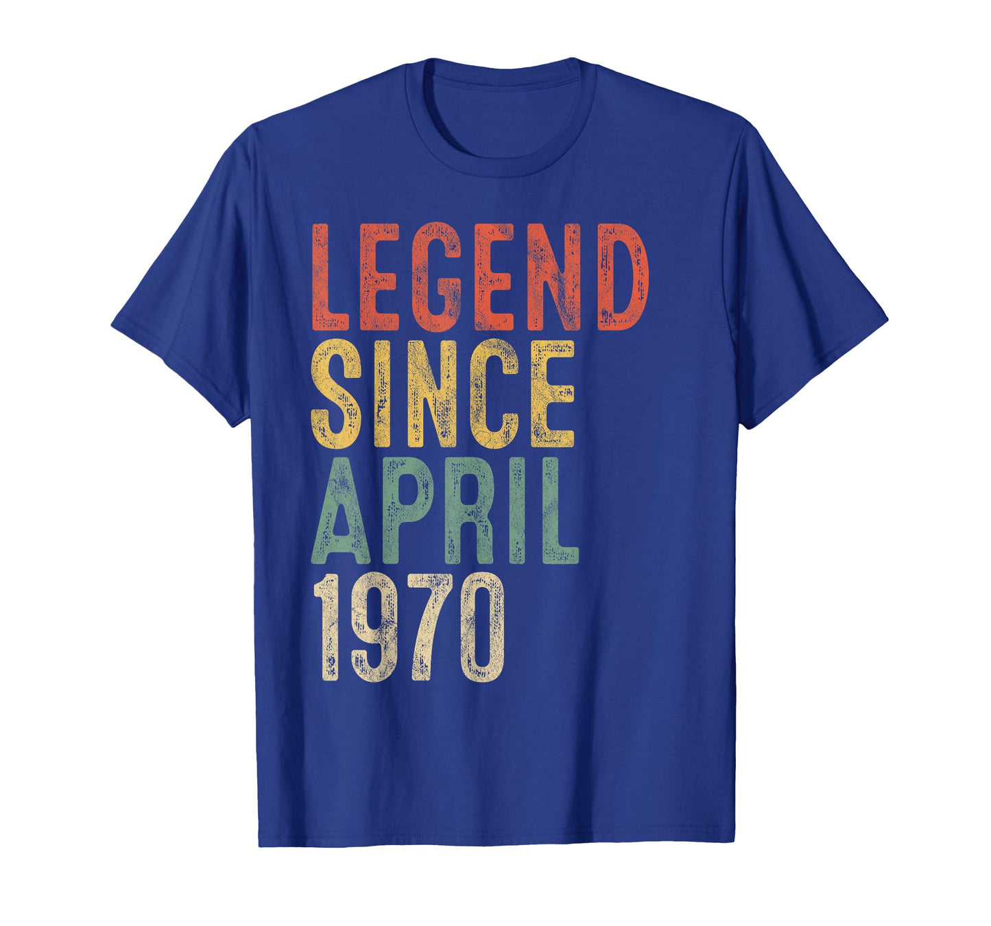 Legend 1970 55th Birthday Gifts for Men Women 55 Year Old T-Shirt