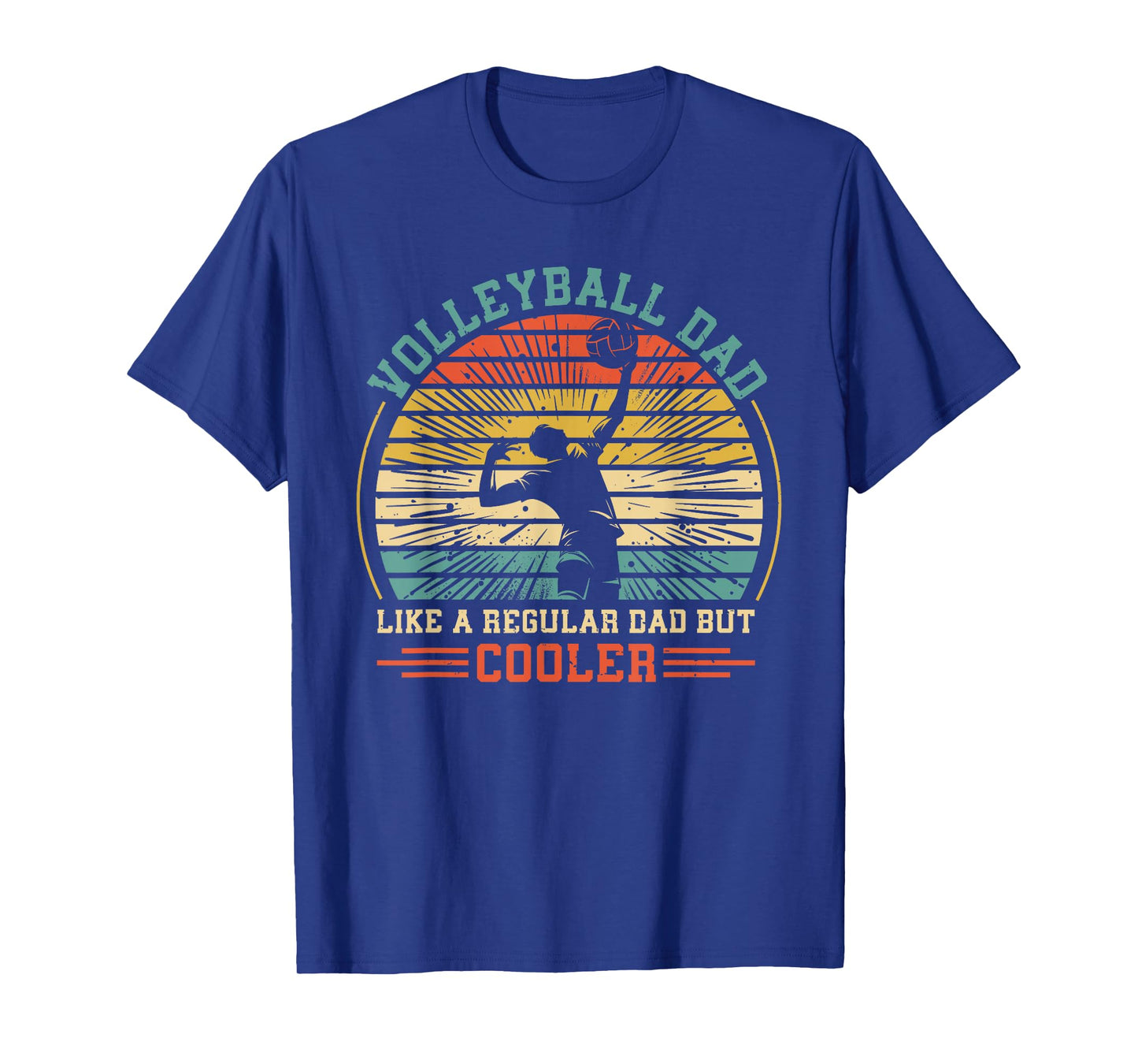 Retro Vintage Volleyball Dad Definition Father's Day For Dad T-Shirt