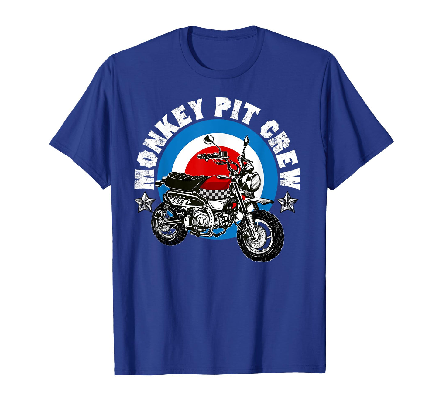 Monkey Bike Pit Crew logo T-Shirt