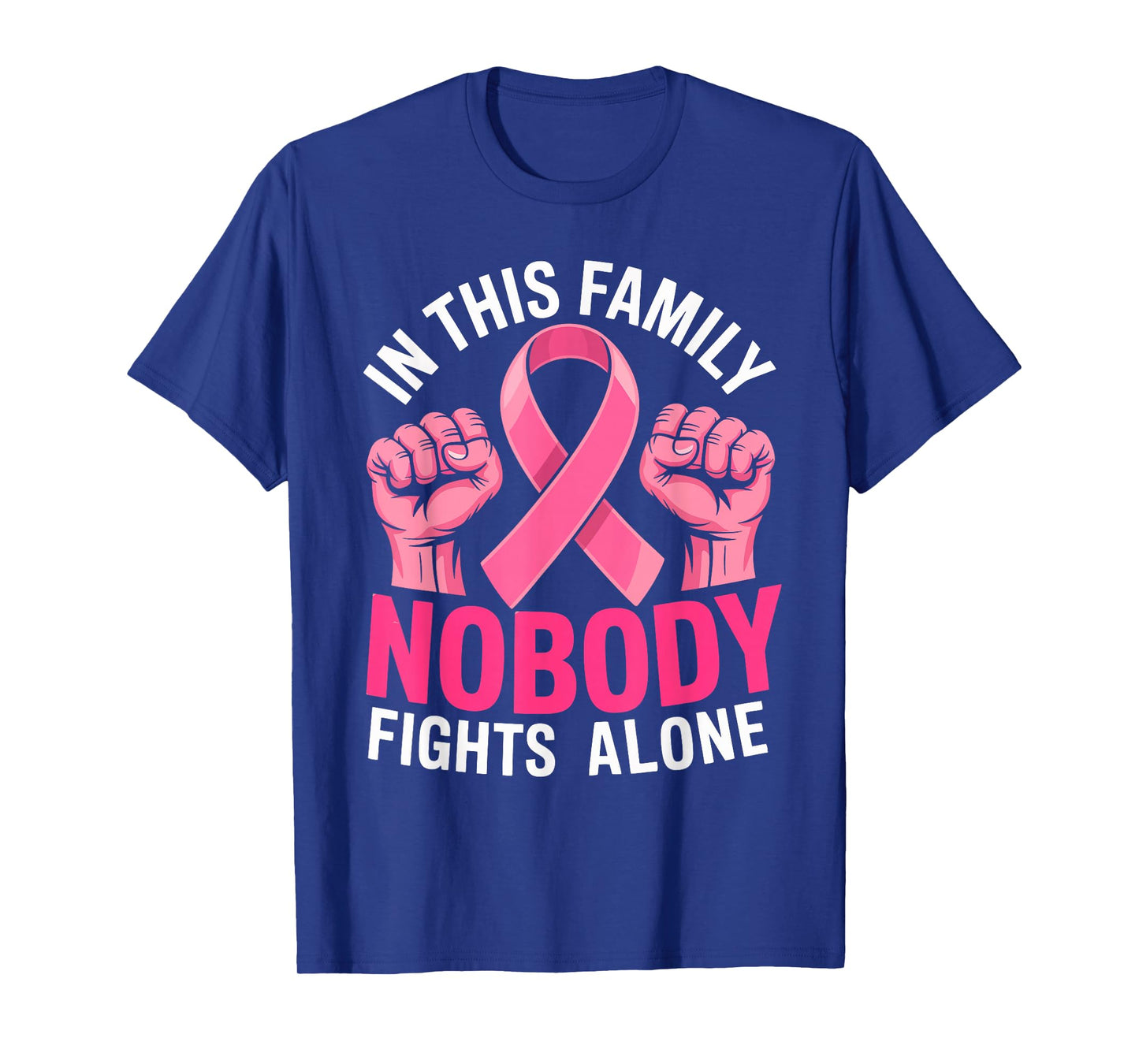 Breast Cancer Support Pink Ribbon Breast Cancer Awareness T-Shirt