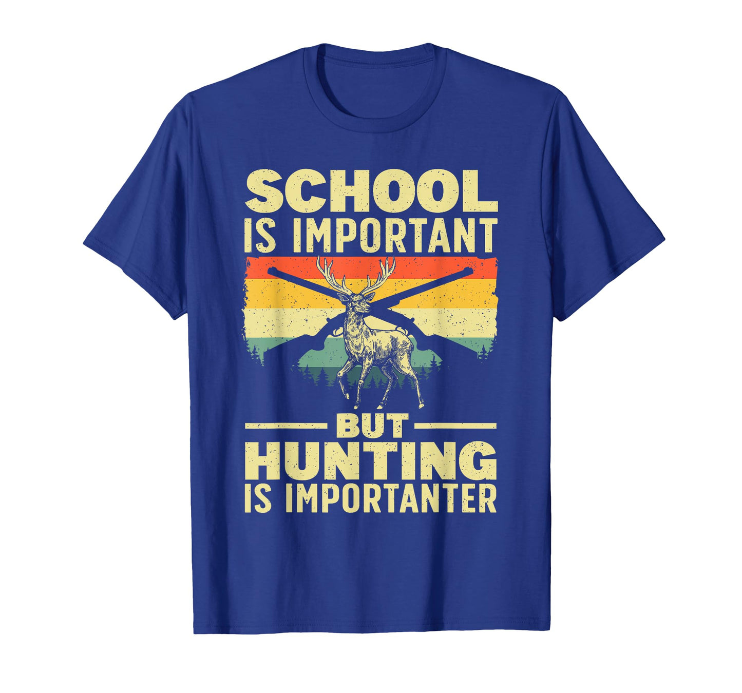 Deer Hunting Art For Kids Boys Wildlife Hunter Deer Hunting T-Shirt