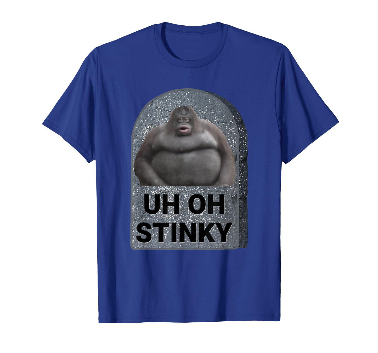 Uh Oh Stinky Poop Meme Tombstone Le Monke Halloween Costume T-Shirt